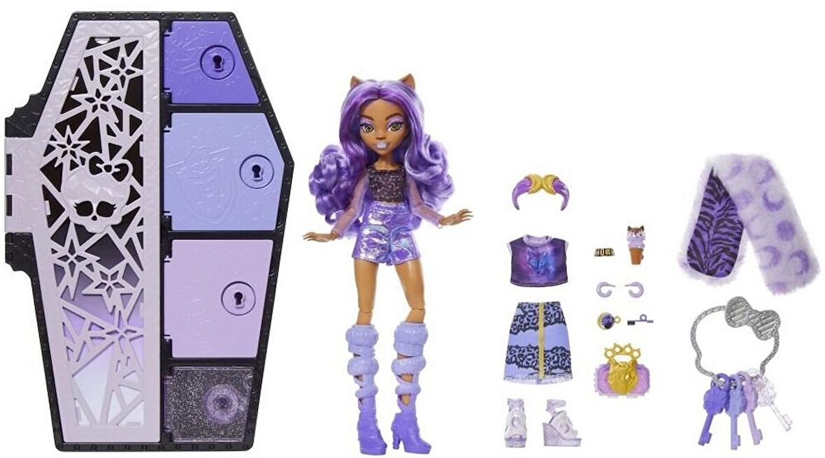 Monster High Gizemli Arkadaşlar Clawdeen Wolf HNF74 Lisanslı Ürün