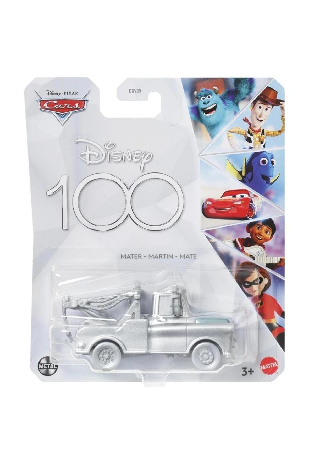 DISNEY 100 Cars 3 Tekli Karakter Araçlar MATER DXV29 HNP99