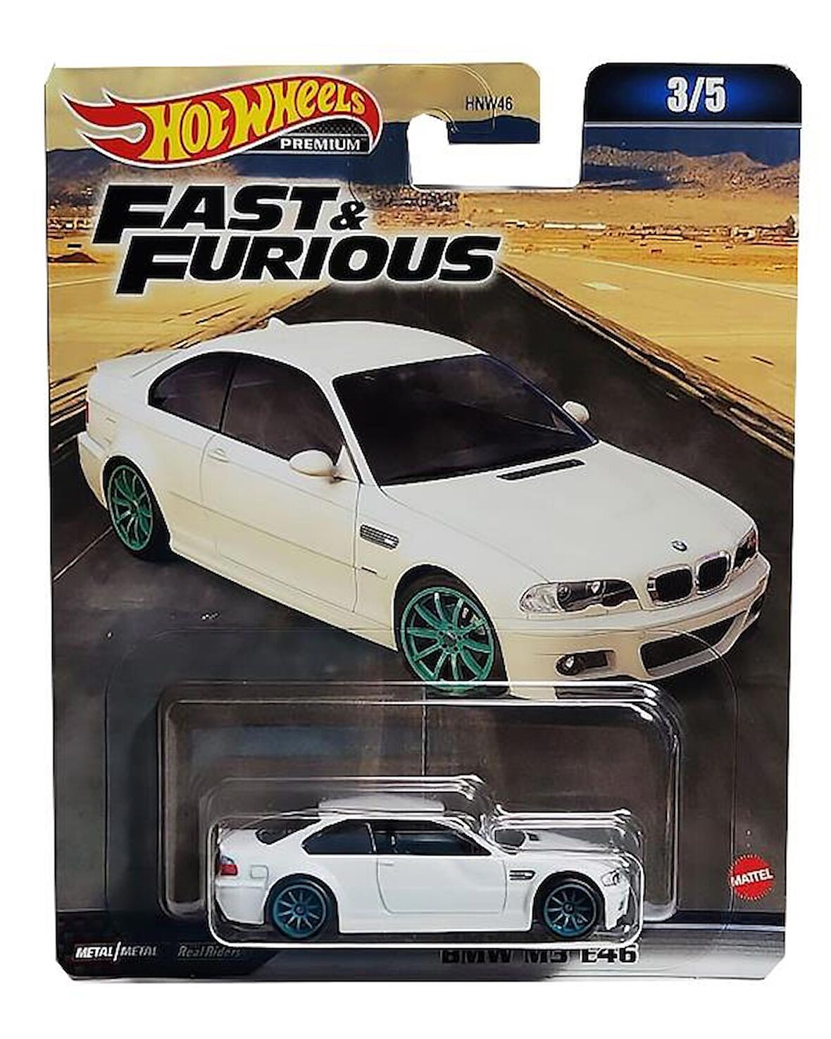 Hot Wheels Fast Furious Premium Arabalar Bmw M3 HNW52