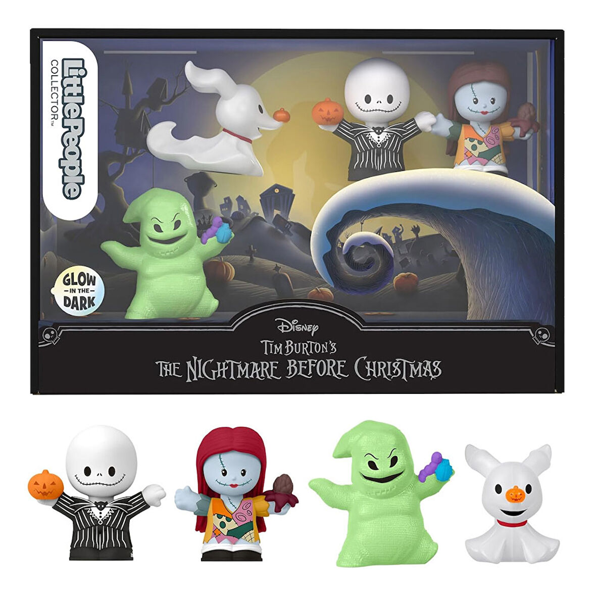 Little People Collector Disney Tim Burton Noel Gecesi Kabusu HNW96