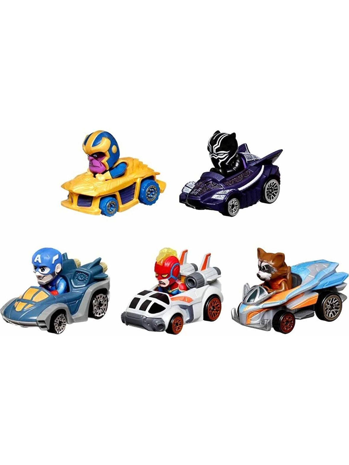 Hot Wheels Hotwheels Hot Wheels Marvel 5'li Araba Seti HPN40