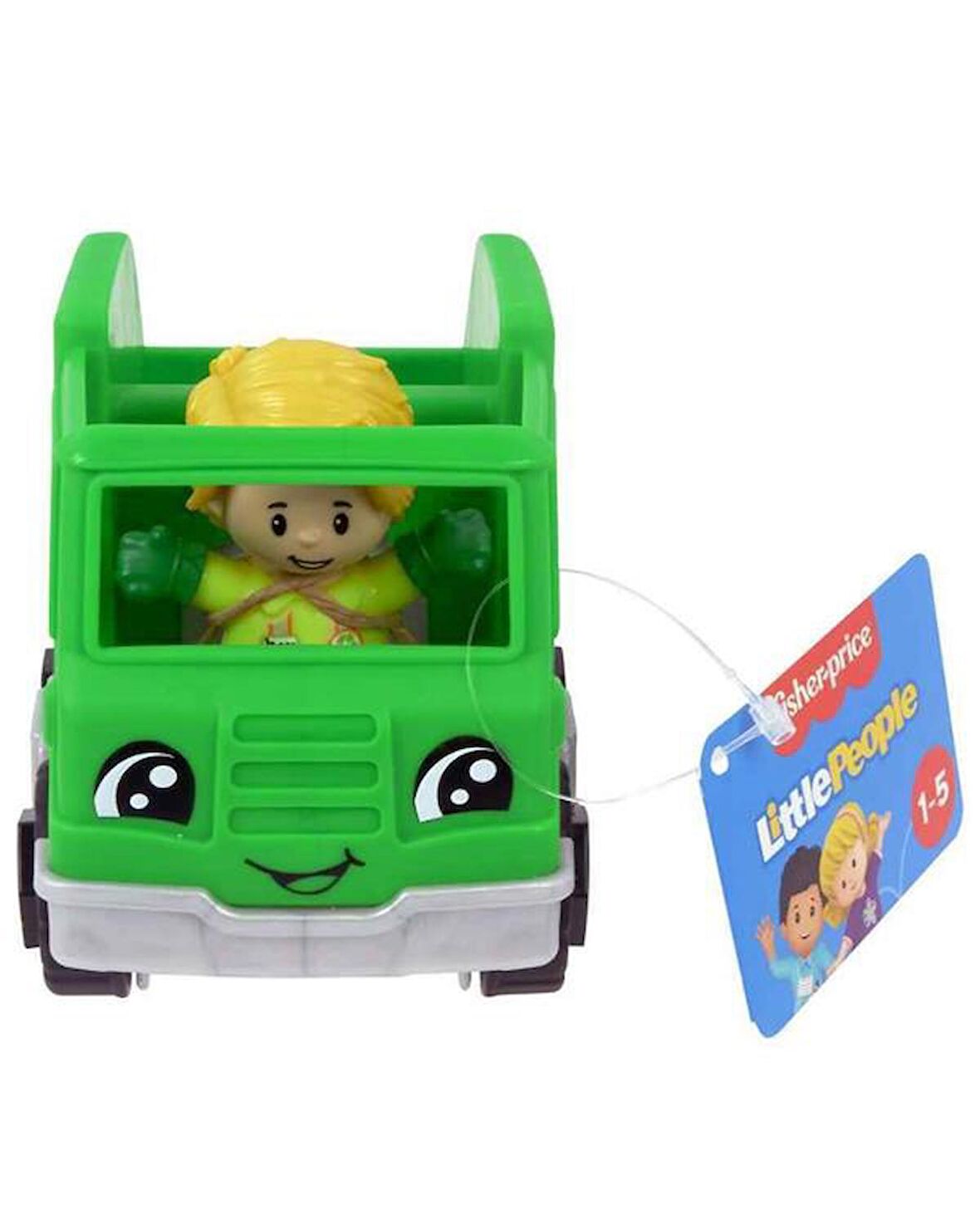 Fisher Price Little People Araçları Çöp Kamyonu HPX88