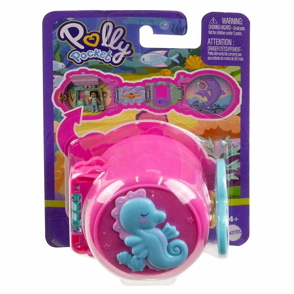 Polly Pocket Sevimli Hayvancık Temalı Mini Oyun Setleri HRD73-HRD75