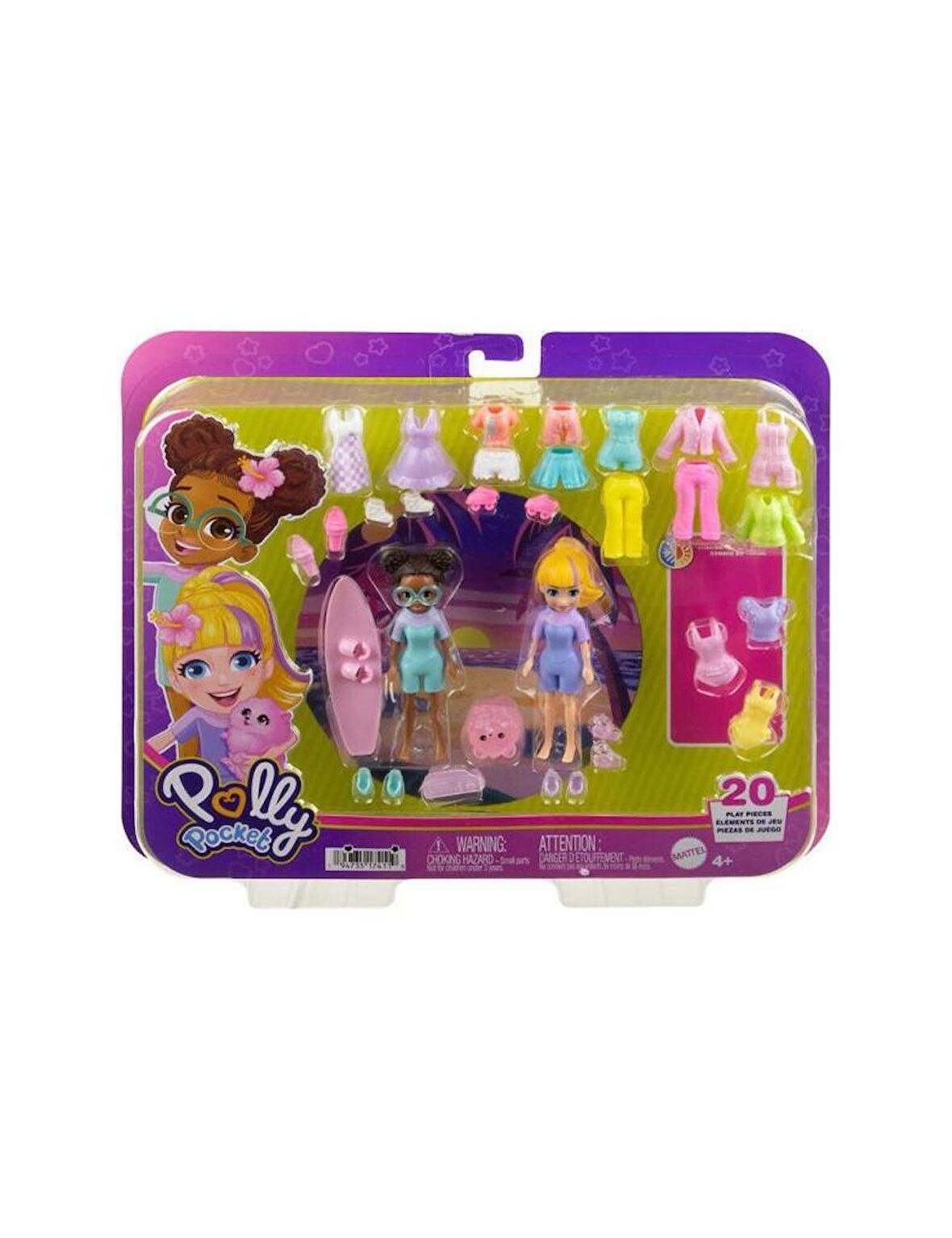 Polly Pocket Aksesuarlar HNF51 HRD61 Lisanslı Ürün