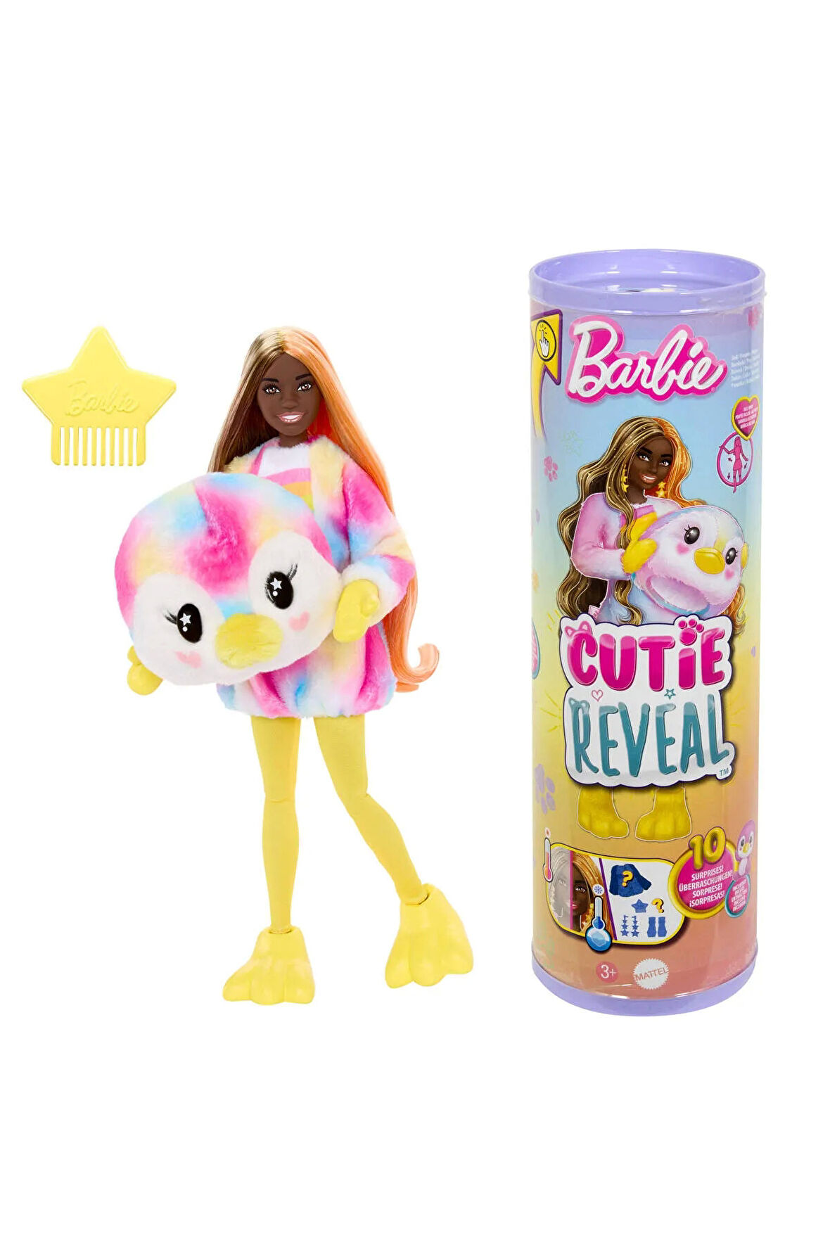 Barbie Cutie Reveal Barbie Color Dream Series - Penguin HRK40