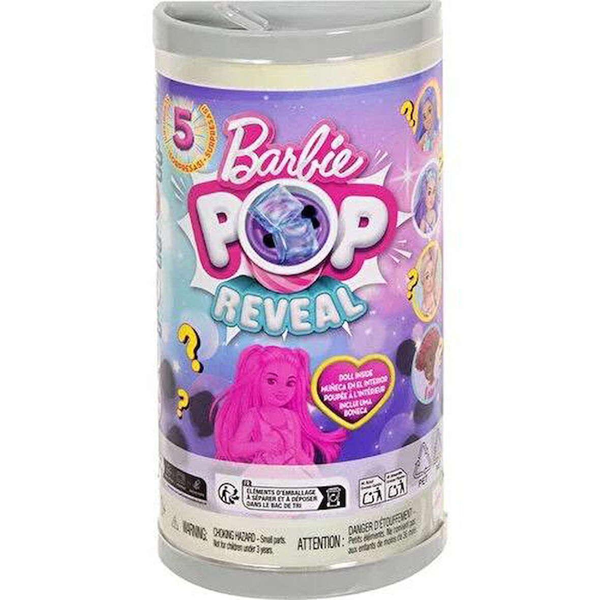 Barbie Chelsea Pop Reveal Boba Çayı Seri HRK63 JCX93 Lisanslı Ürün