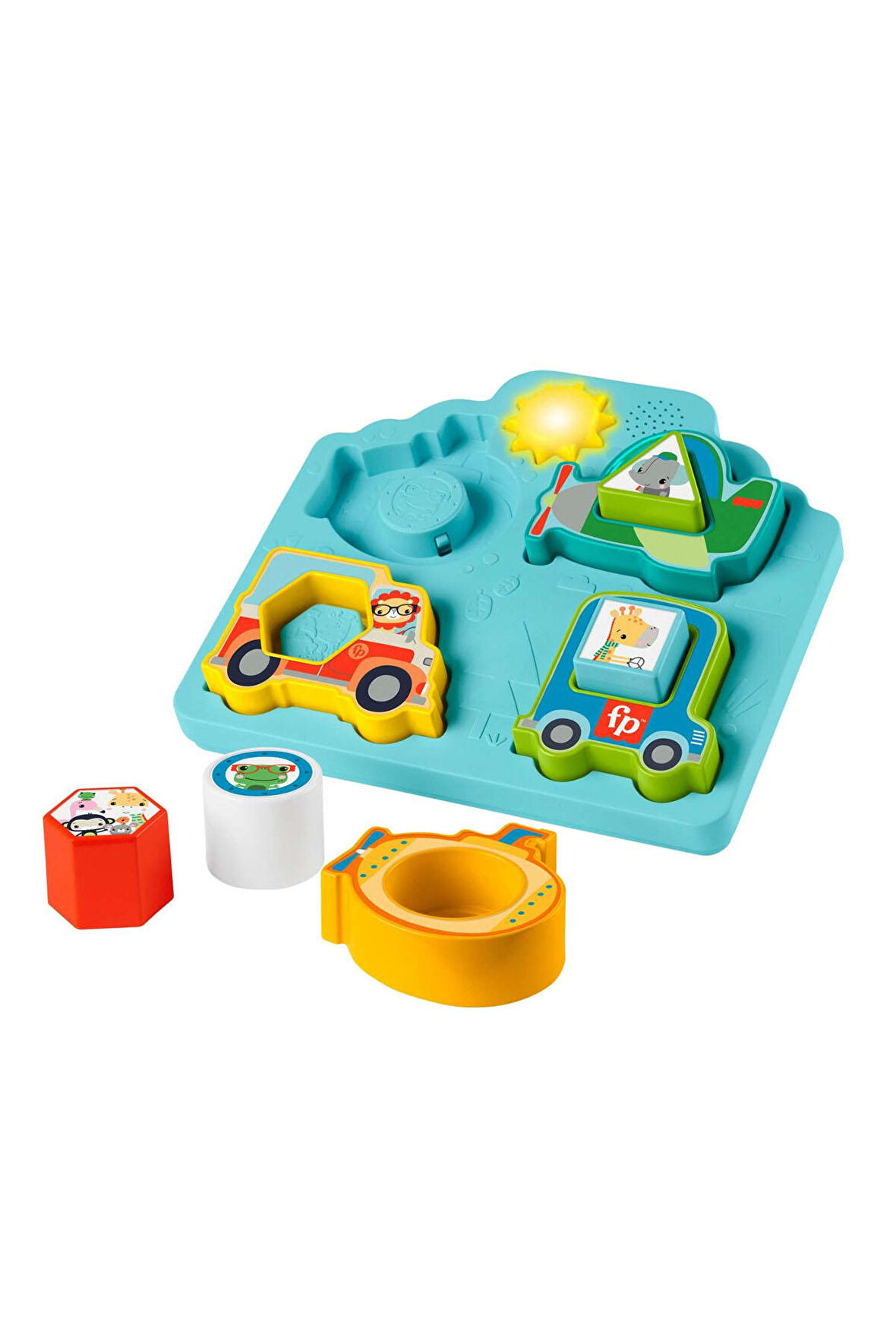 Fisher Price Şekiller ve Sesler Puzzle HRP31