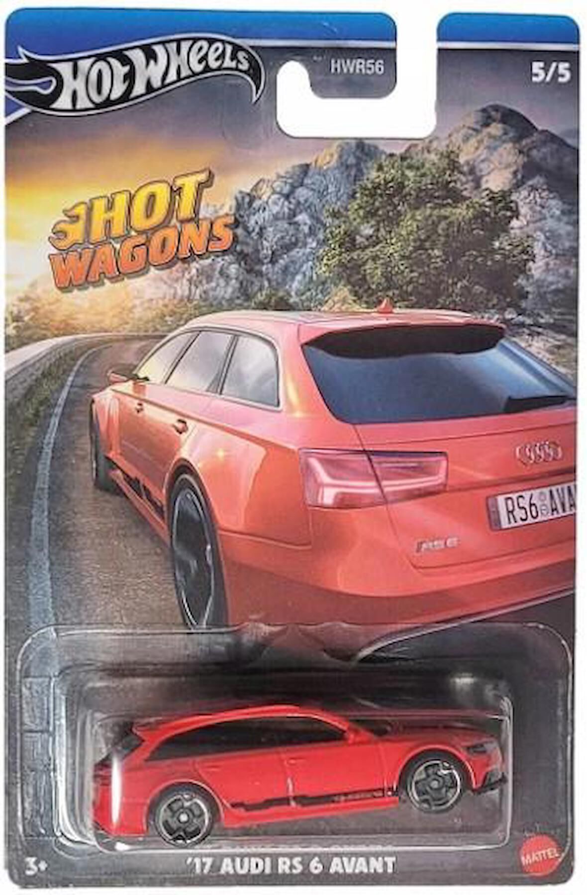 Hot Wheels Premium Hot Wagons '17 Audi RS 6 Avant HRR85