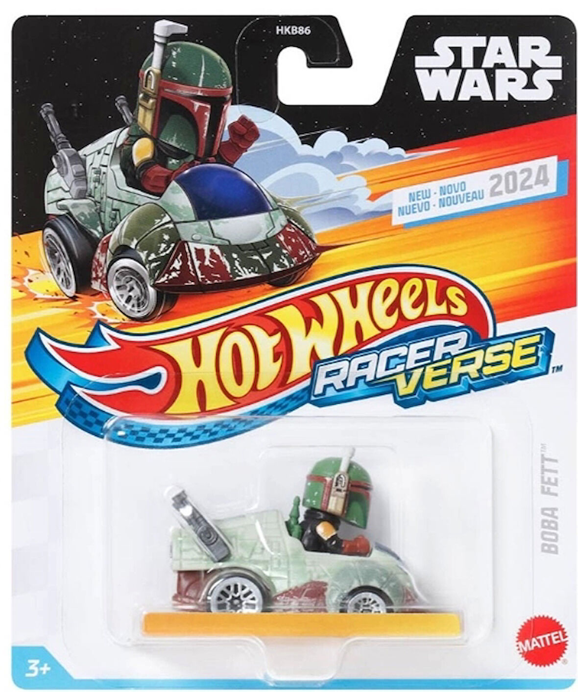 Hotwheels RacerVerse Boba Fett 2024-HRT19
