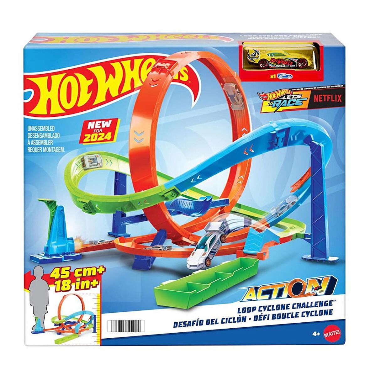 Hot Wheels Bumerang Çemberli Yarış Pisti HTK16