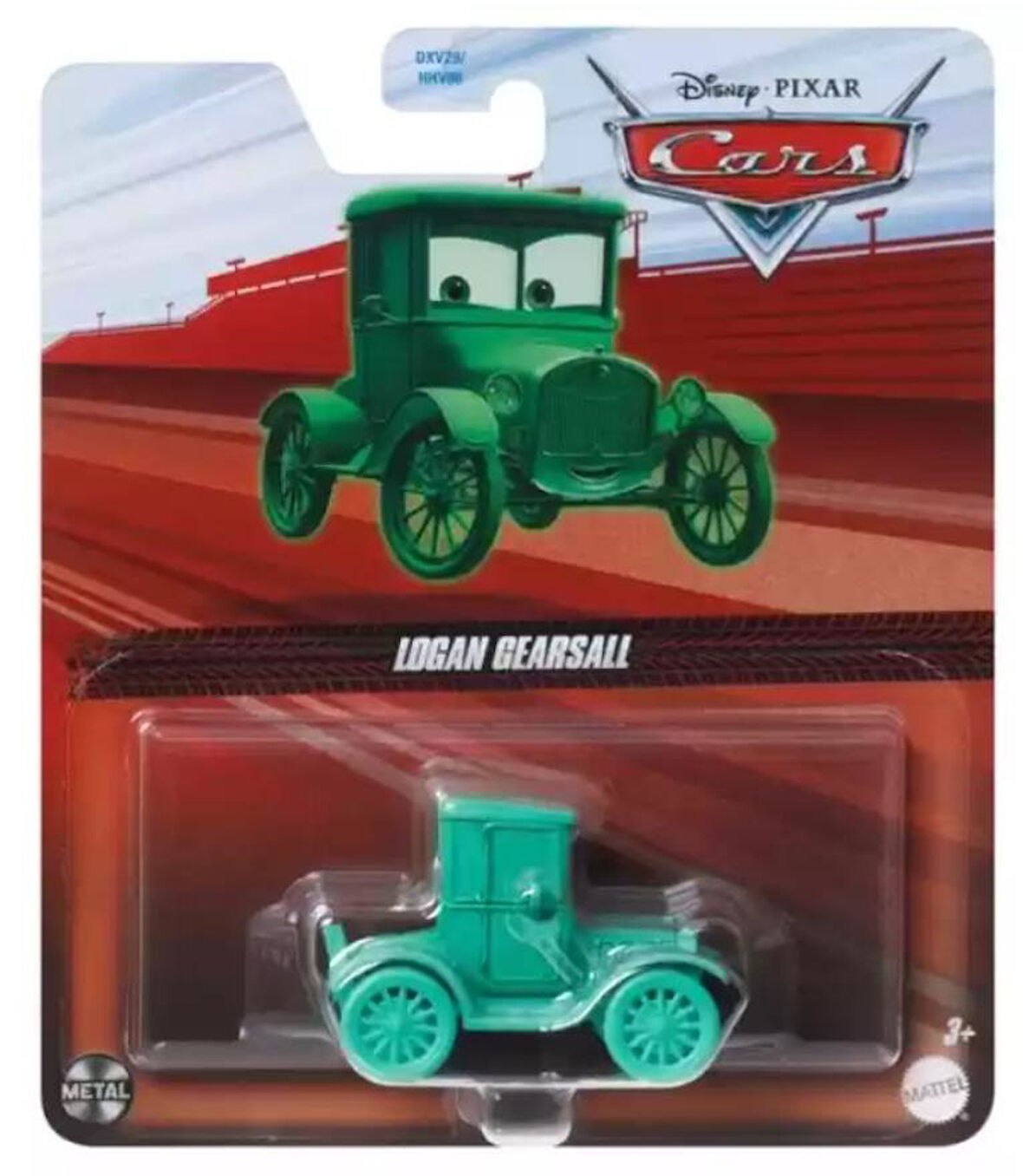 Disney Cars Logan Gearsall DXV29 HTY09