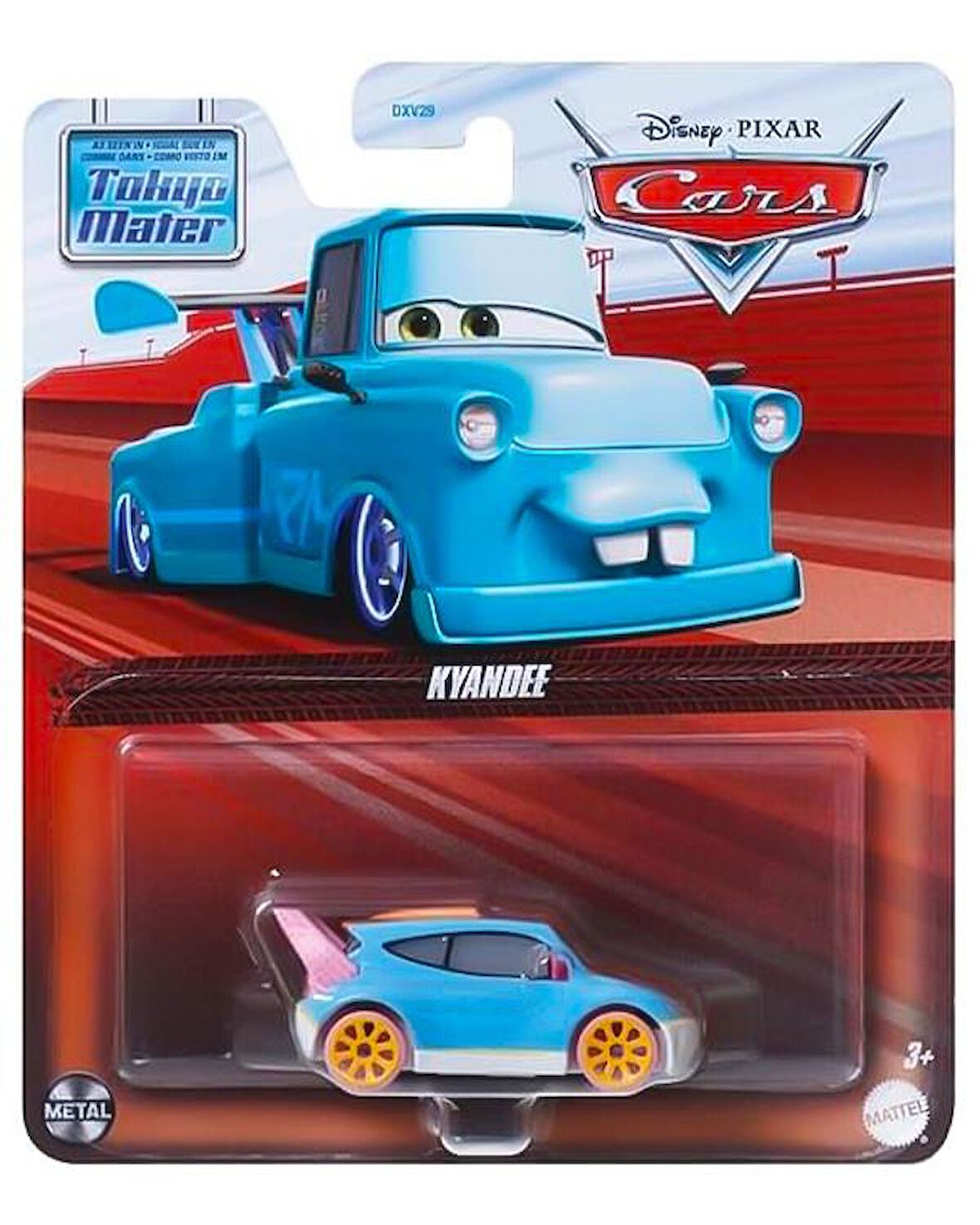 Cars Tekli Karakter Araçlar Kyandee HVB03