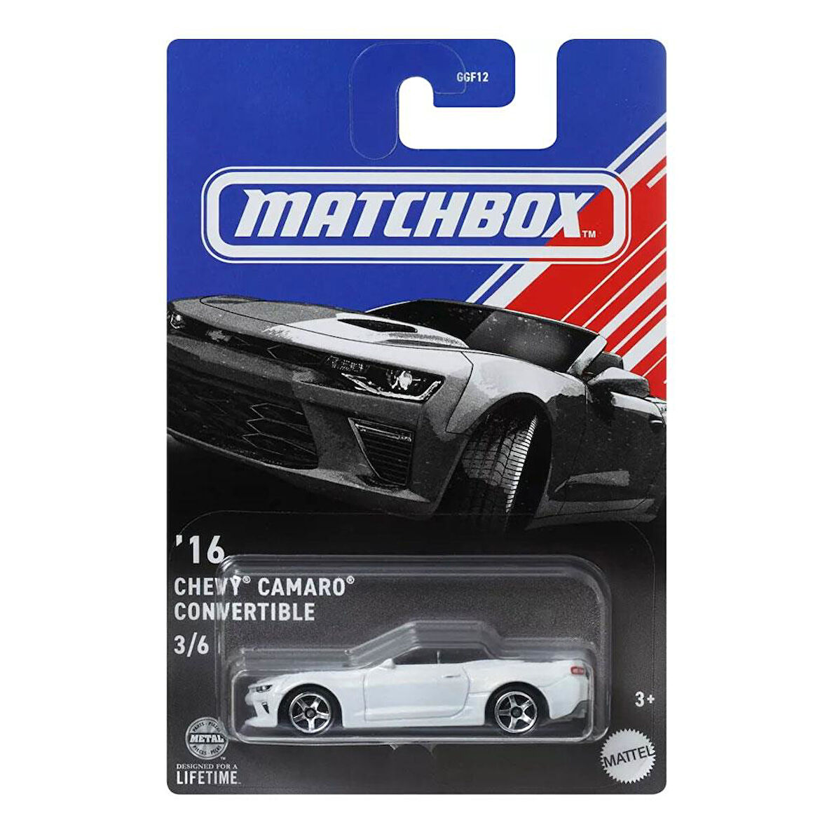 Matchbox American Convertible Temalı Arabalar - 16 CHEVY CAMARO CONVERTIBLE