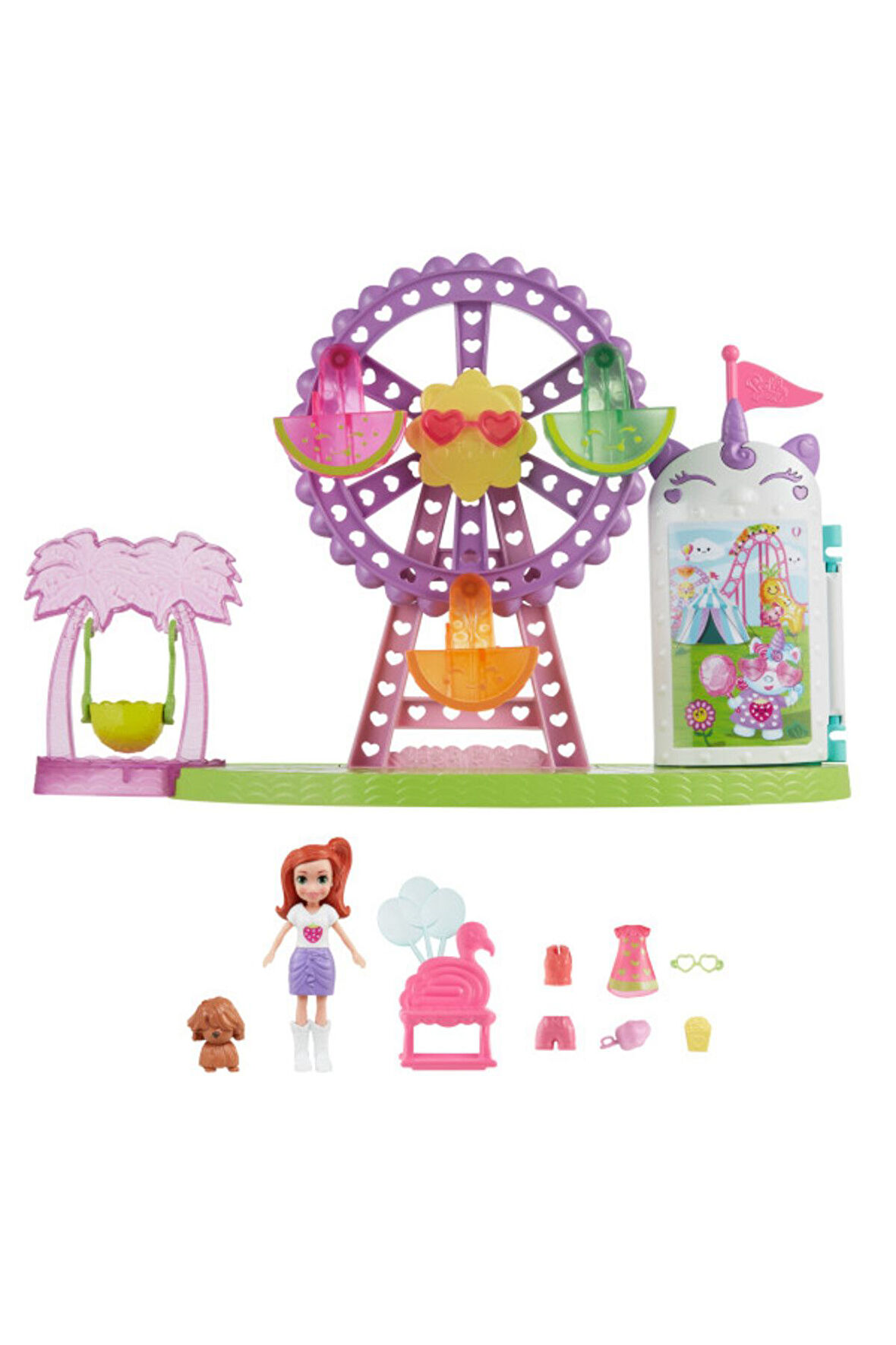 Polly Pocket Meyve Karnavalı Oyun Seti HWP25