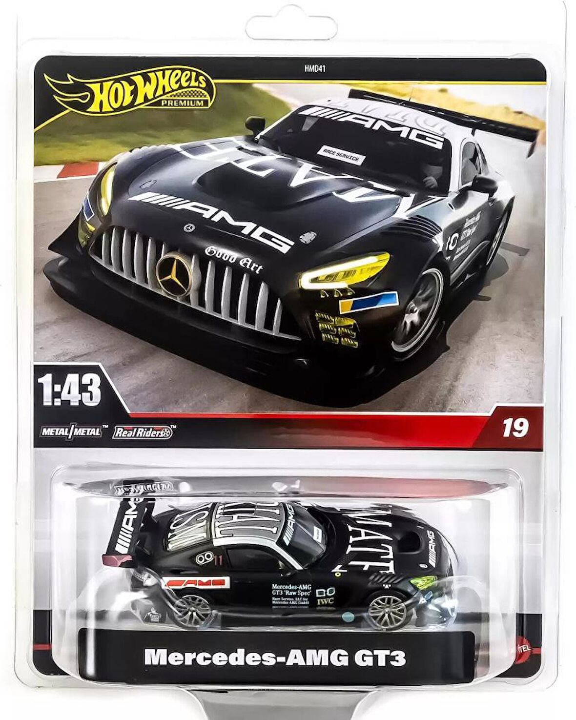 Hot Wheels Premium Mercedes AMG GT3 HWT13 - HMD44