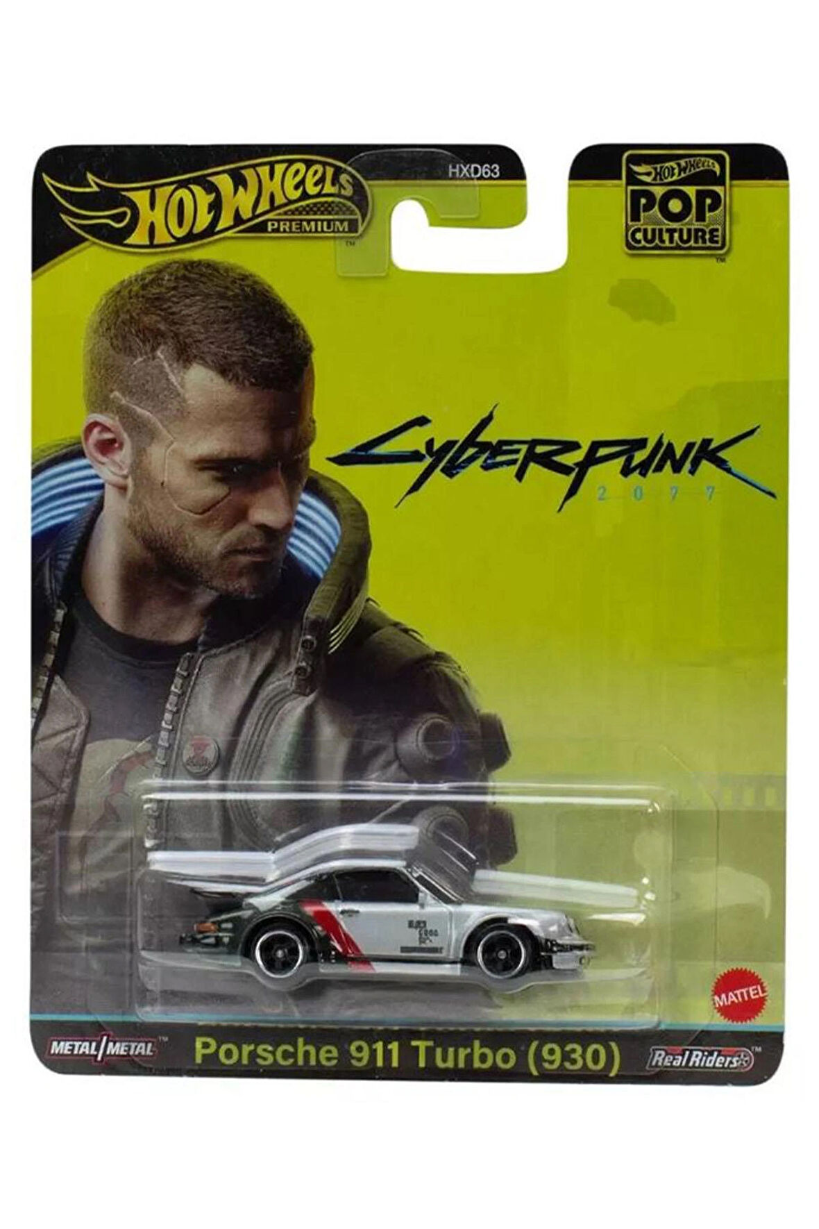 Hot Wheels Premium - Cyberpunk Porsche 911 Turbo (930) (1/64) 2024 Pop Culture