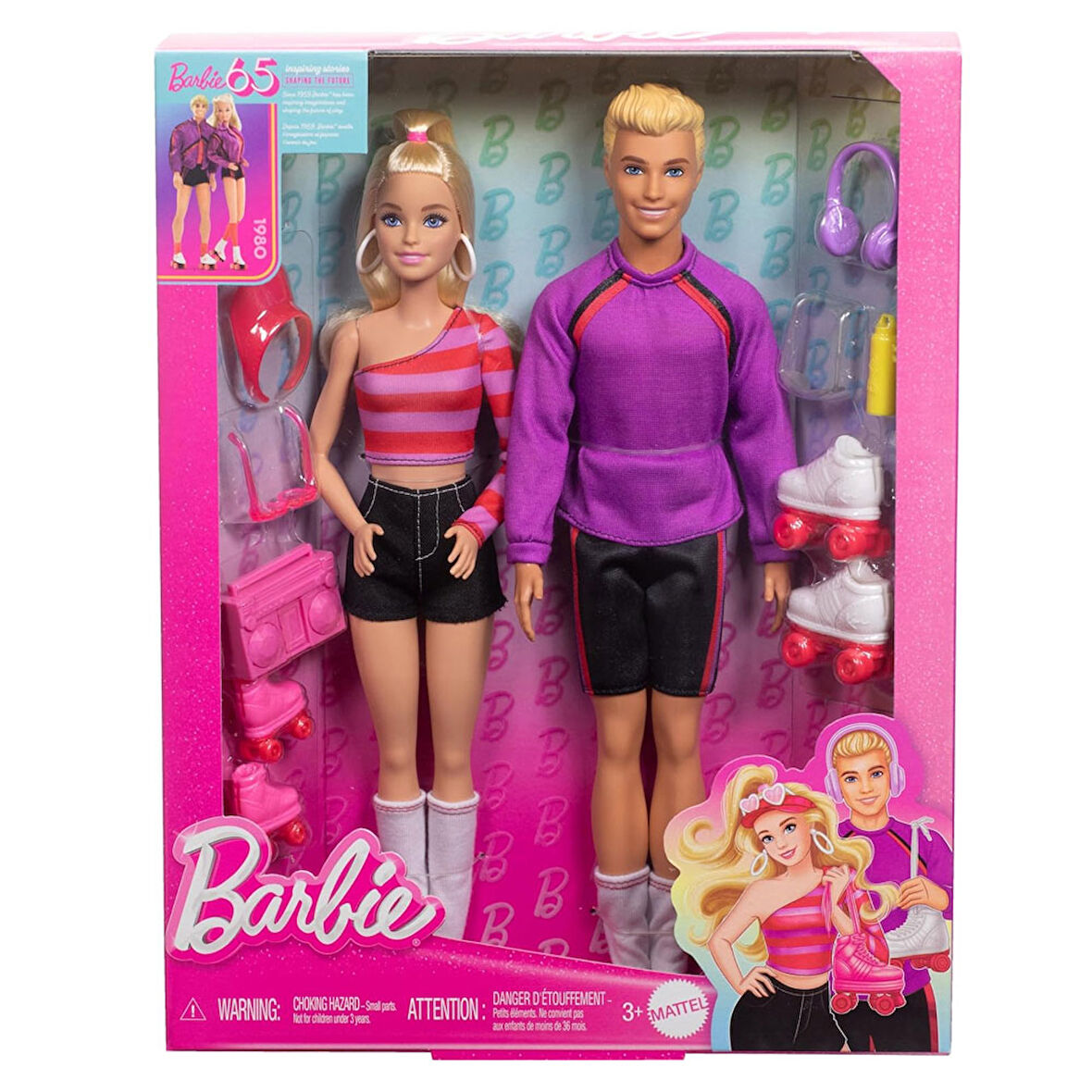 Barbie Ken 65. Yıl 2li Parti Bebekler HXK90