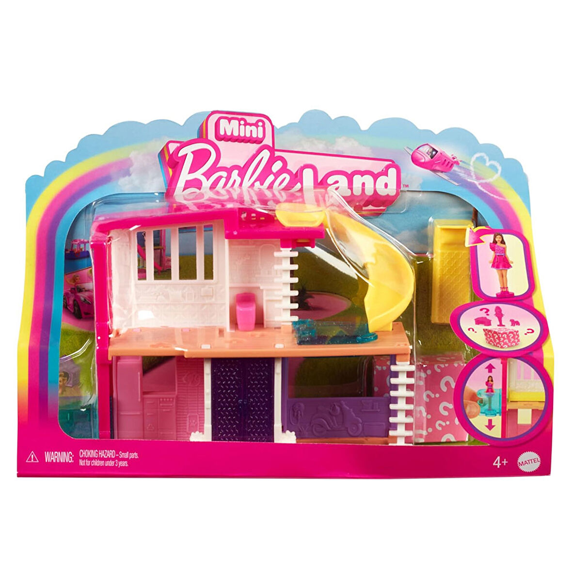 Mini Barbieland Evler HYF44-HYF47