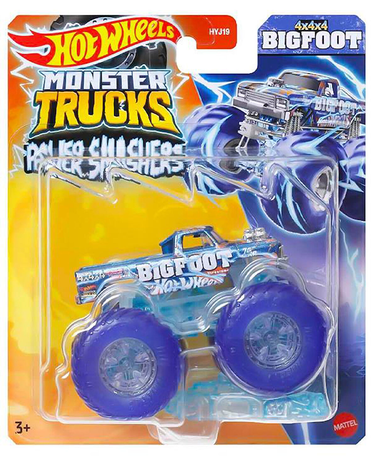 Hot Wheels Monster Trucks Power Smashers Bigfoot 1:64 Die Cast Araç HYJ28