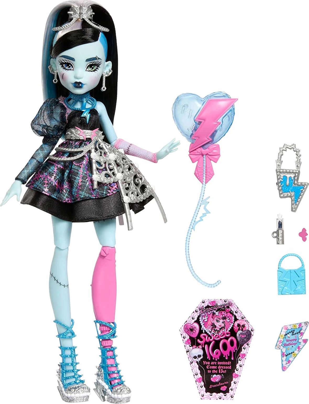Monster Hi̇gh Havalı Doğum Günü Seri̇si̇ Frankiestein JBG75