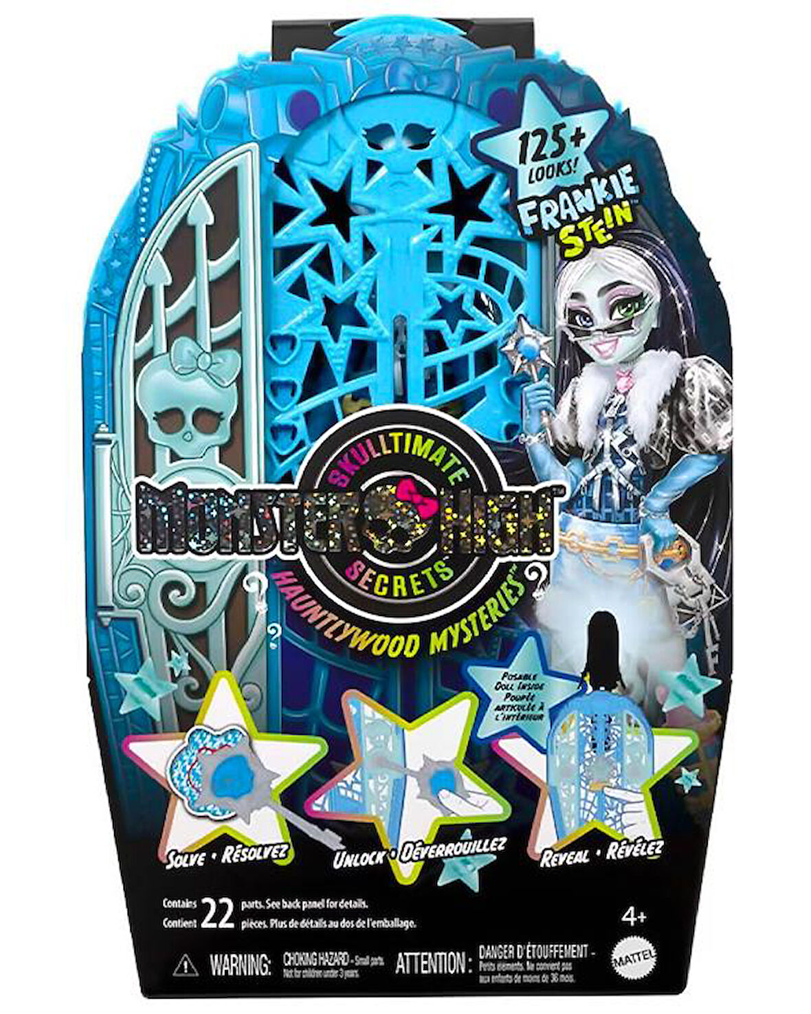 Monster High Skulltimate Secrets Hauntlywood Gizemli Frankie Stein Bebek JBG81