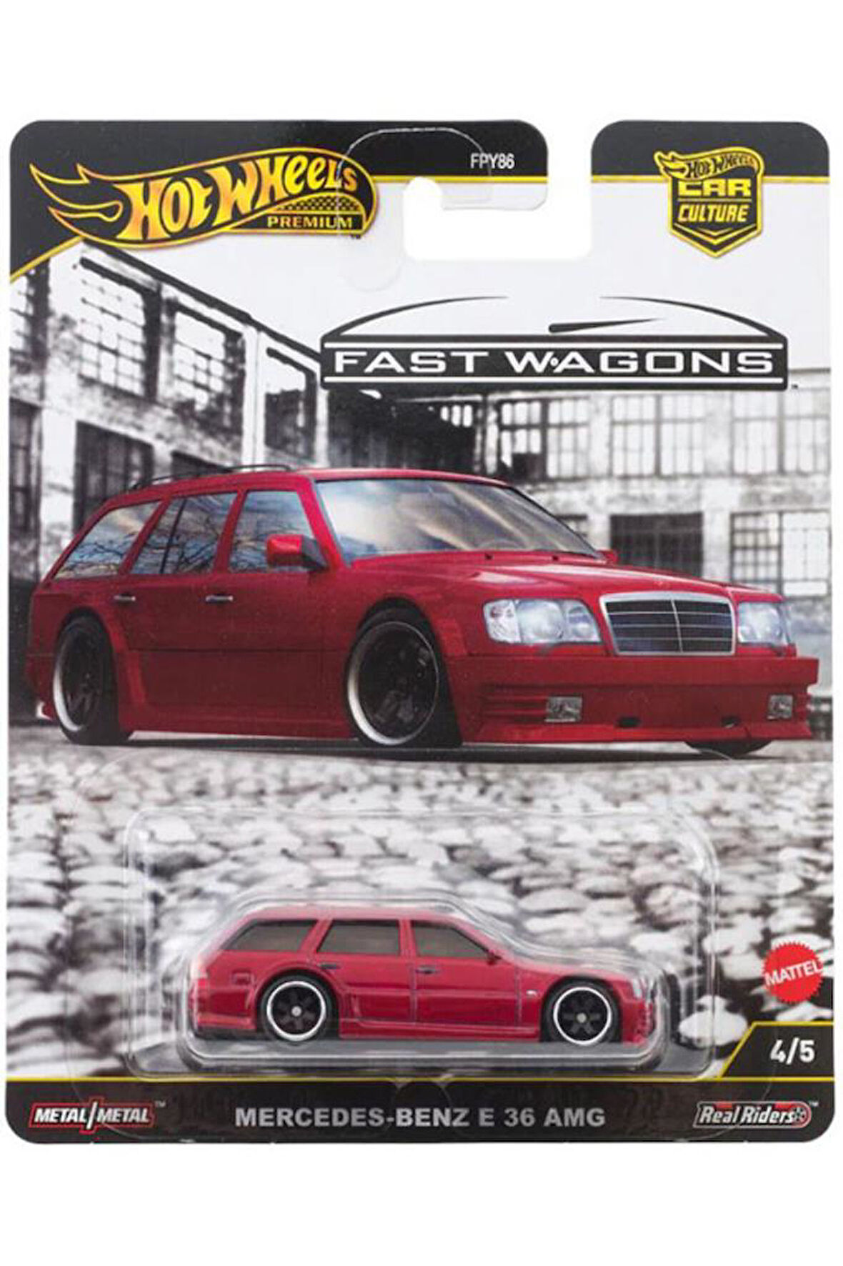 Hot Wheels Premium Fast Wagons Mercedes Benz E 36 Amg FPY86 JBK69