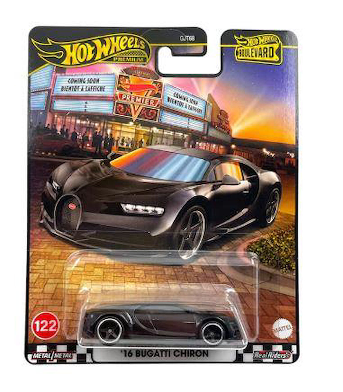 Hot Wheels Premium '16 Bugattı Chıron GJT68 JBL30