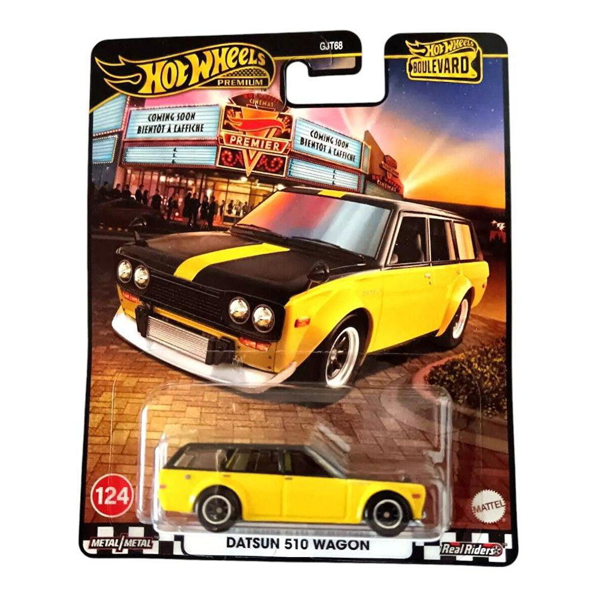 Hot Wheels Premium Datsun 510 Wagon GJT68 JBL21