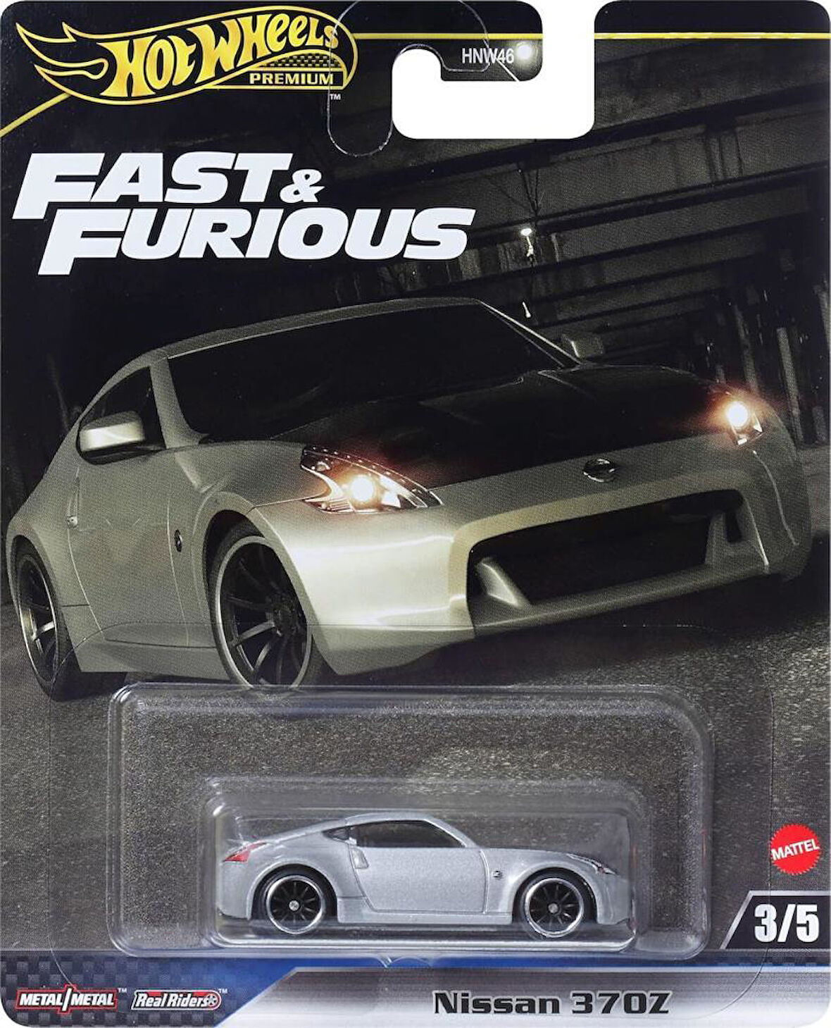 Hot Wheels Fast-Furious Premium Araba NISSAN 370Z HNW46-JBL91