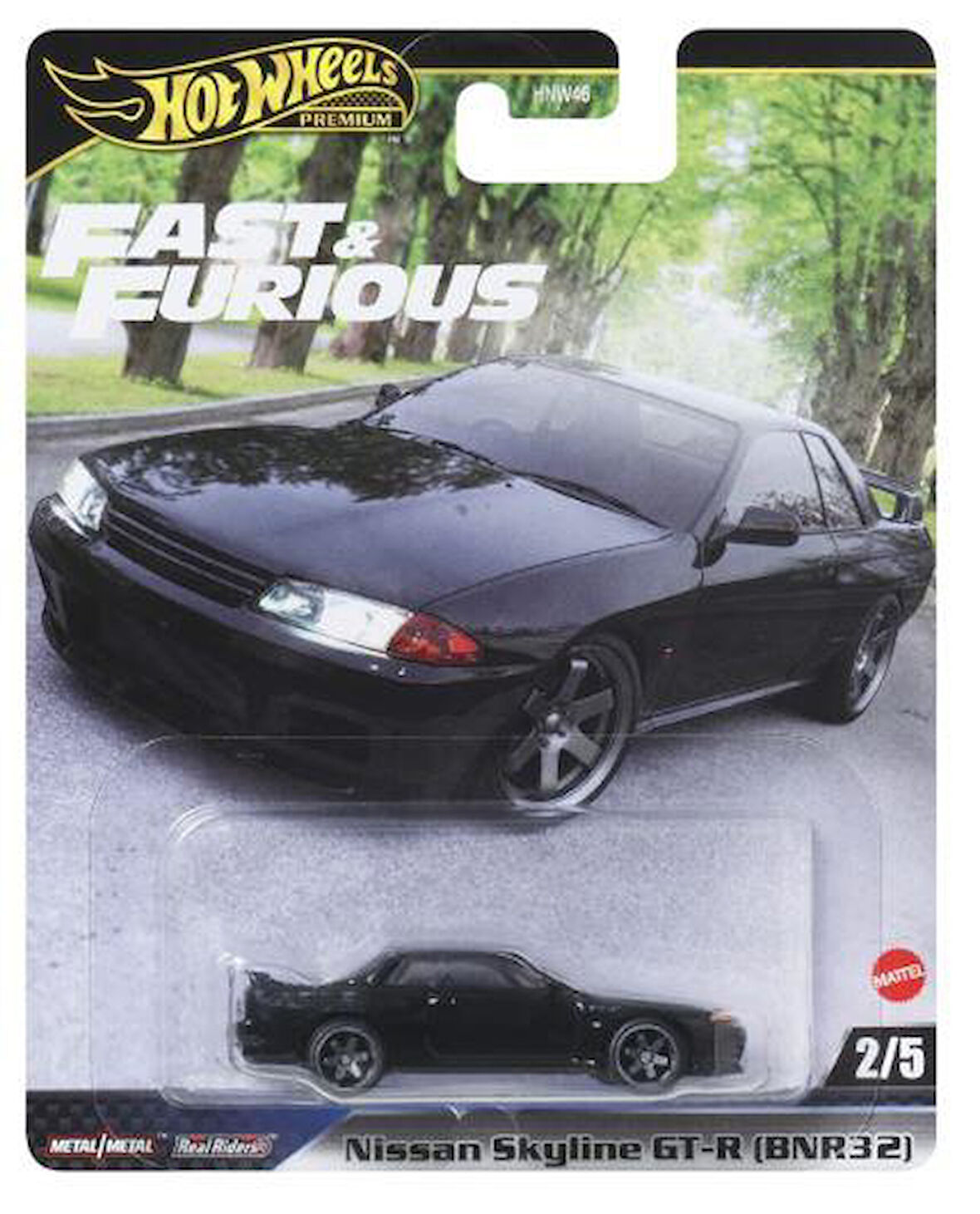 Hot Wheels Premium Fast & Furious Nissan Skyline GT-R (BNR32) HNW46 JBL97