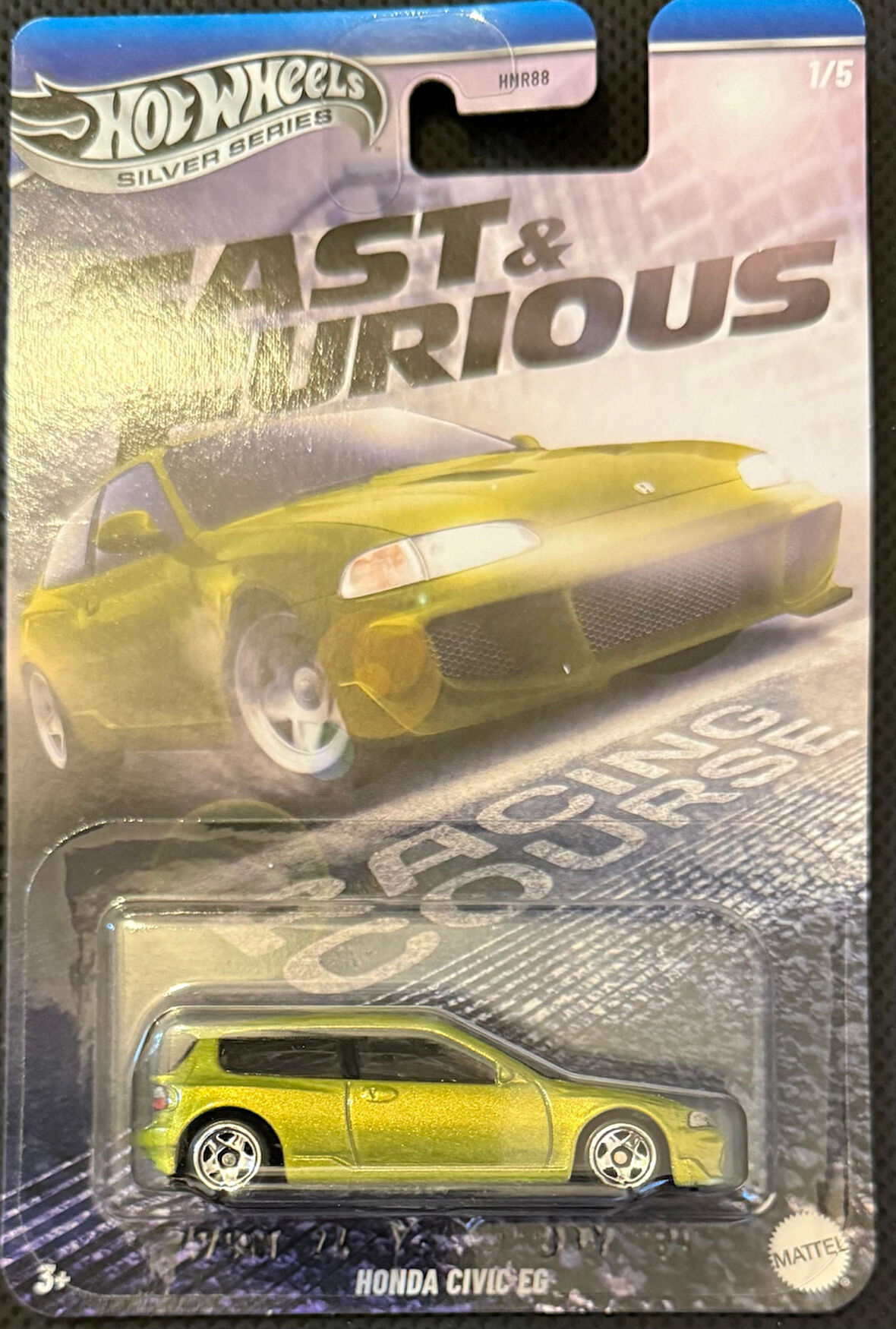 Hot Wheels Silver Series Fast & Furious Honda Civic EG JBY39