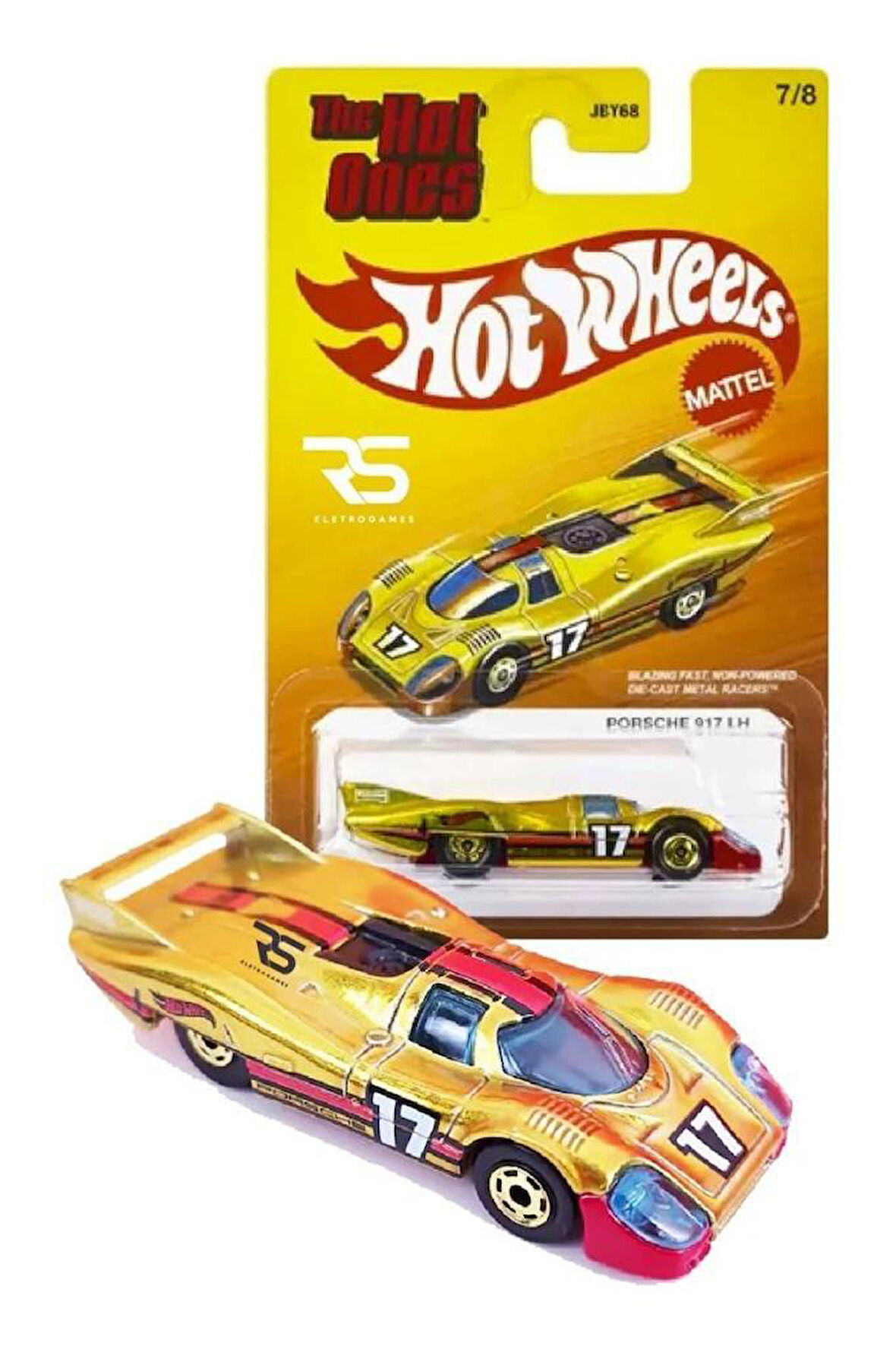 Hot Wheels The Hot Ones Die Cast Tekli Arabalar JBY68 -  PORSCHE 917 LH JBY75