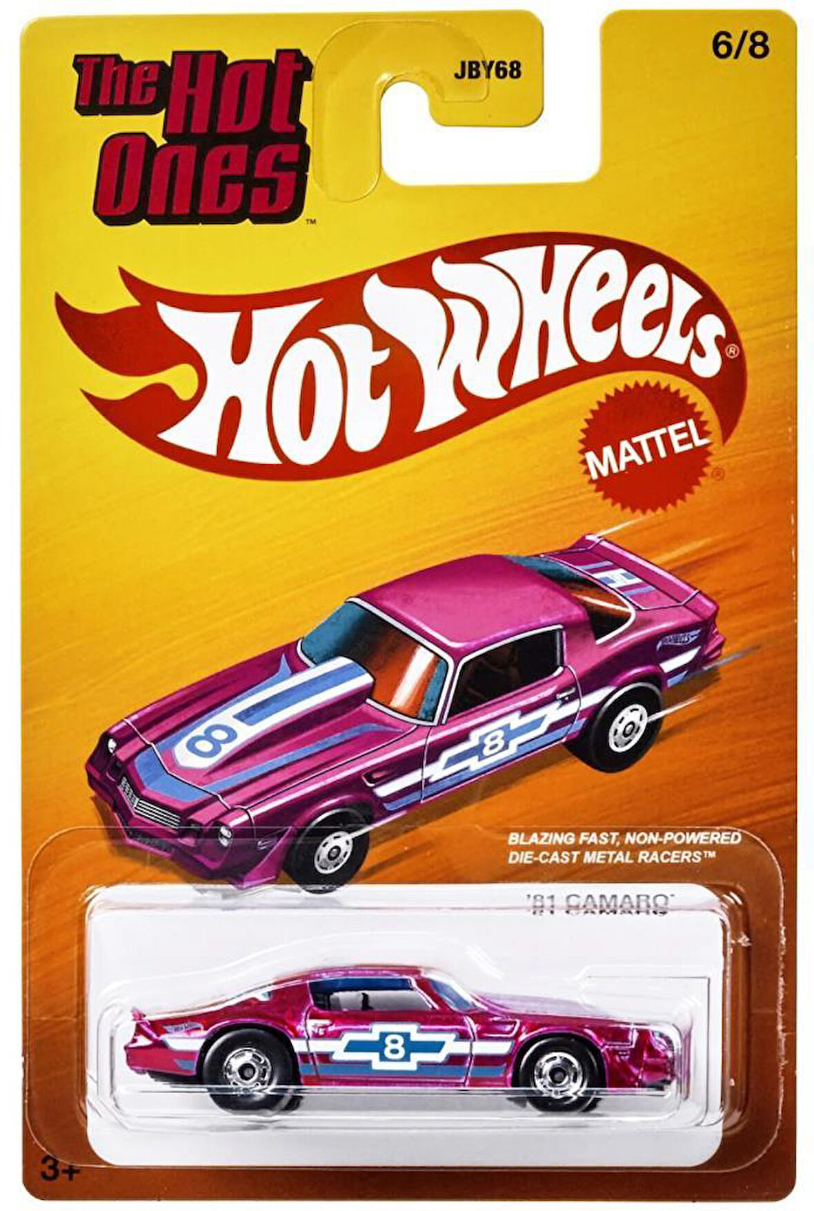 Hot Wheels The Hot Ones Die Cast Tekli Arabalar JBY68 -  81 CAMARO JBY74