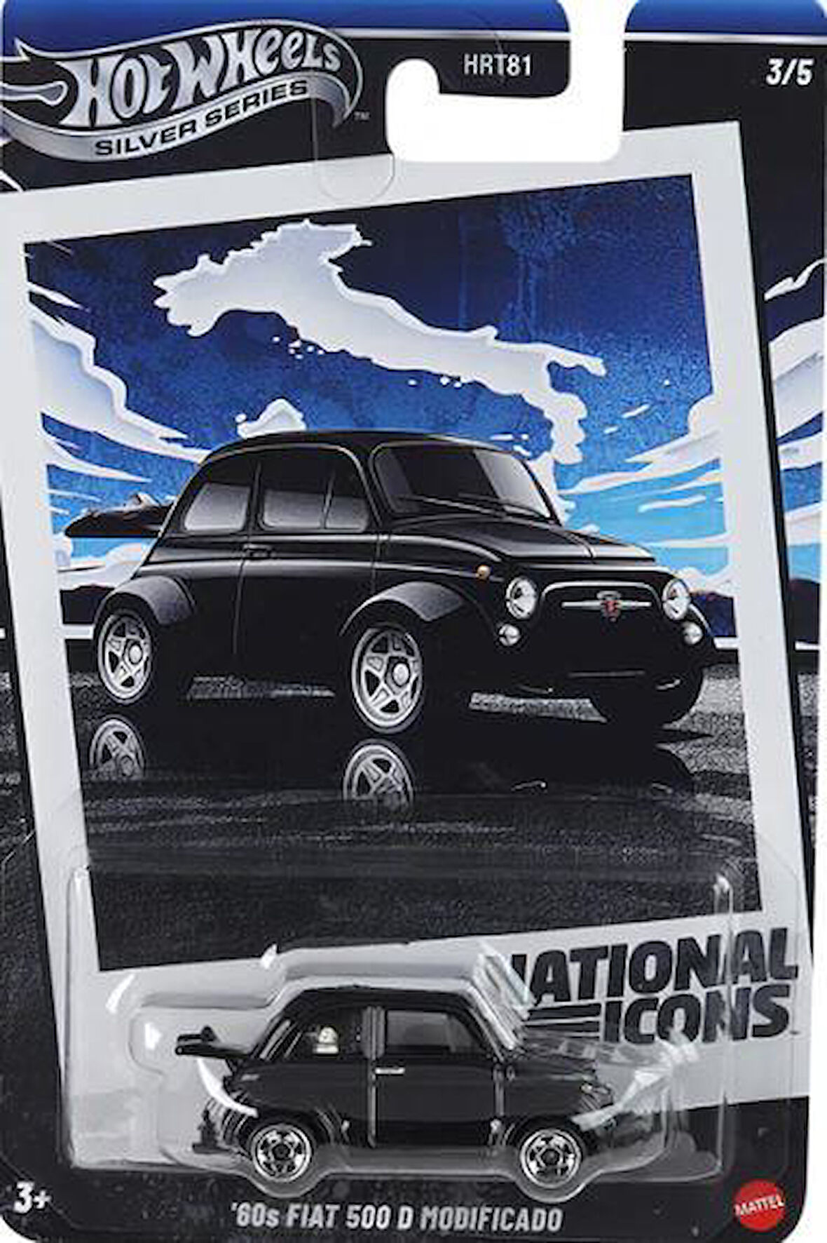 Hot Wheels 60S Fiat 500 D Modificado HRT81 JBY88