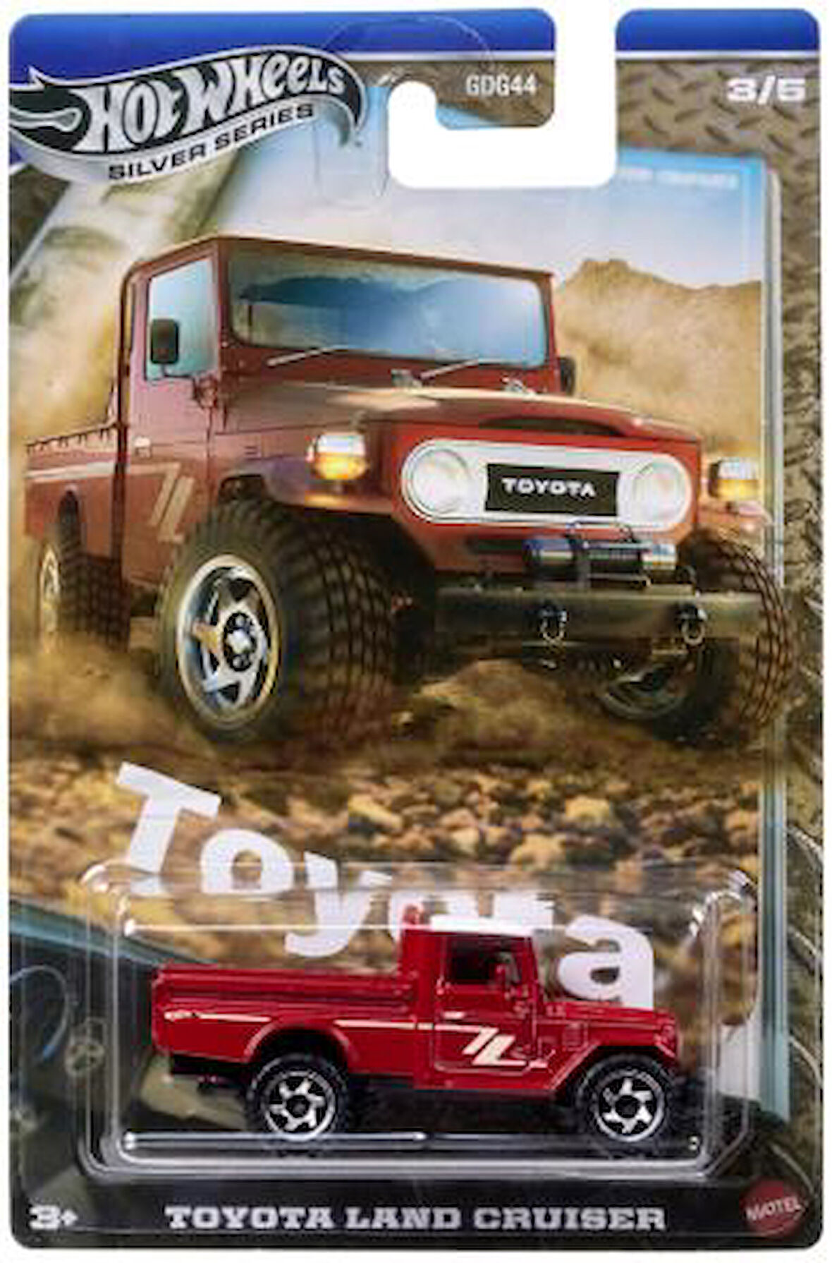 Hot Wheels Silver Series Toyota Land Cruiser JCB73