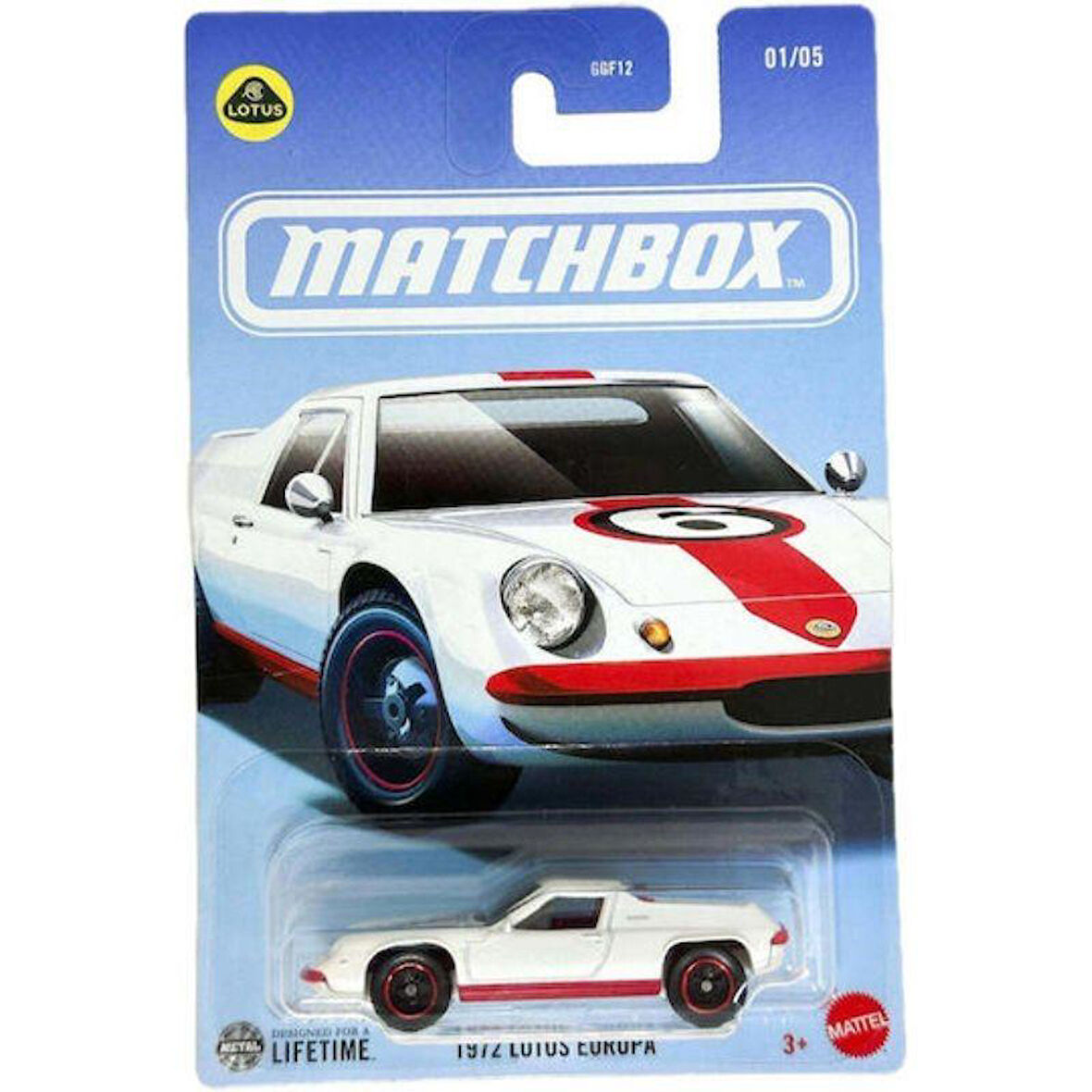 Matchbox  Temalı Arabalar - 1972 LOTUS EUROPA JCG51