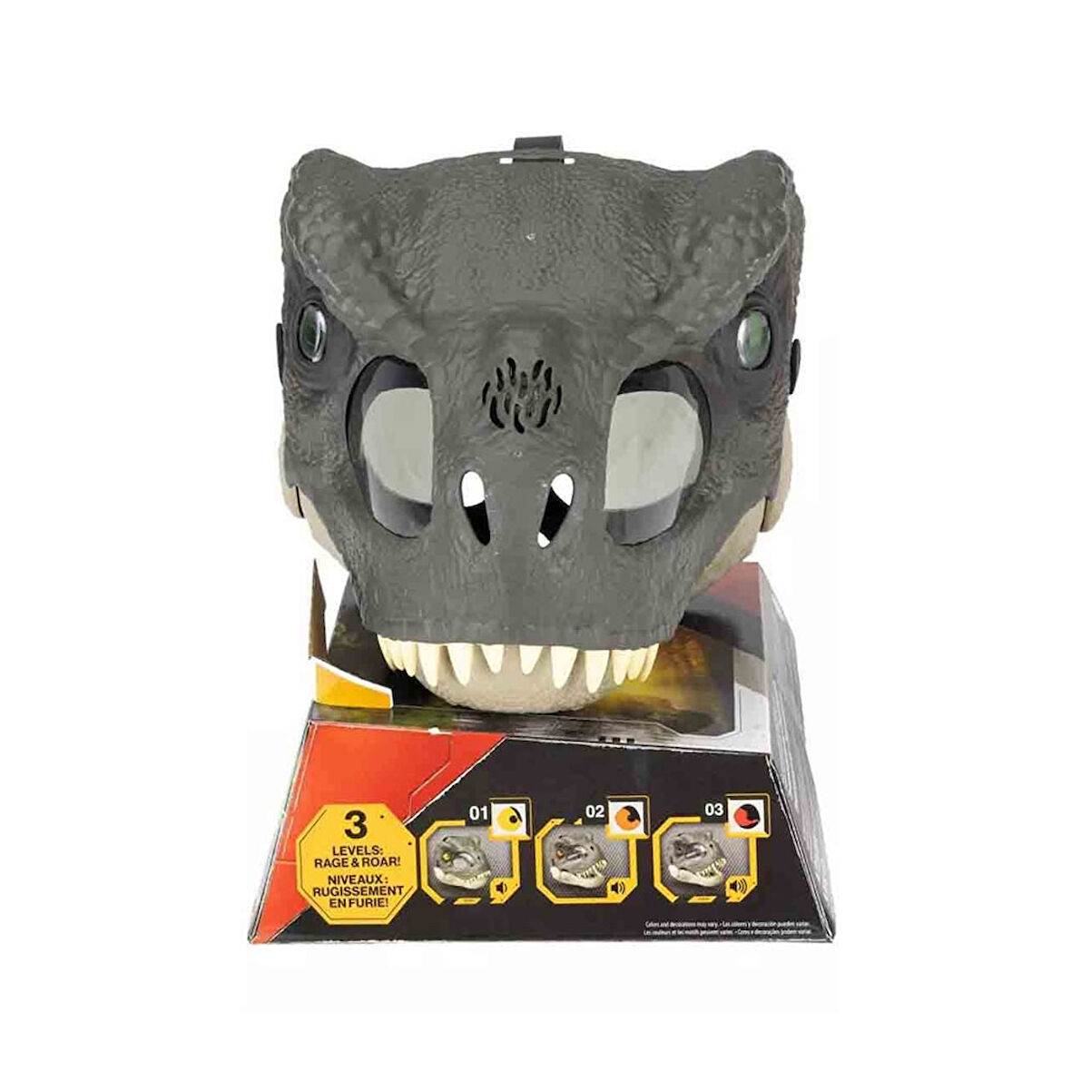 Jurassic World Işıklı ve Sesli Dinozor Maskesi JCH04