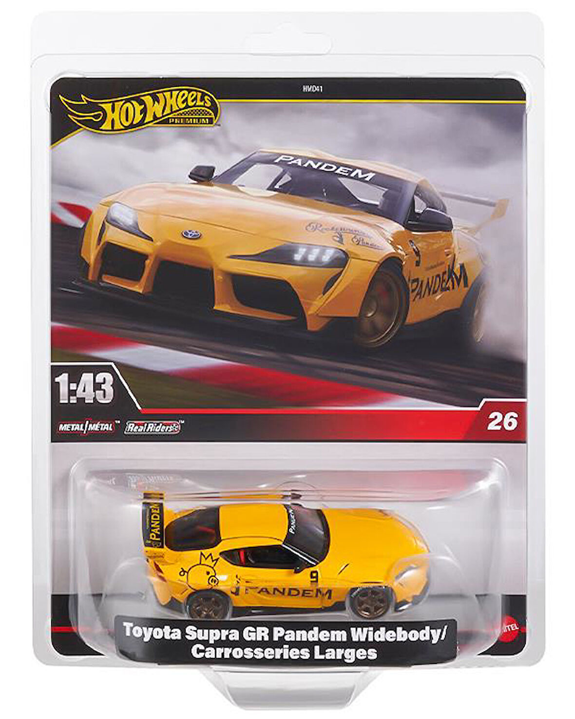 Hot Wheels Premium Toyota Supra GR Pandem Widebody JCN77
