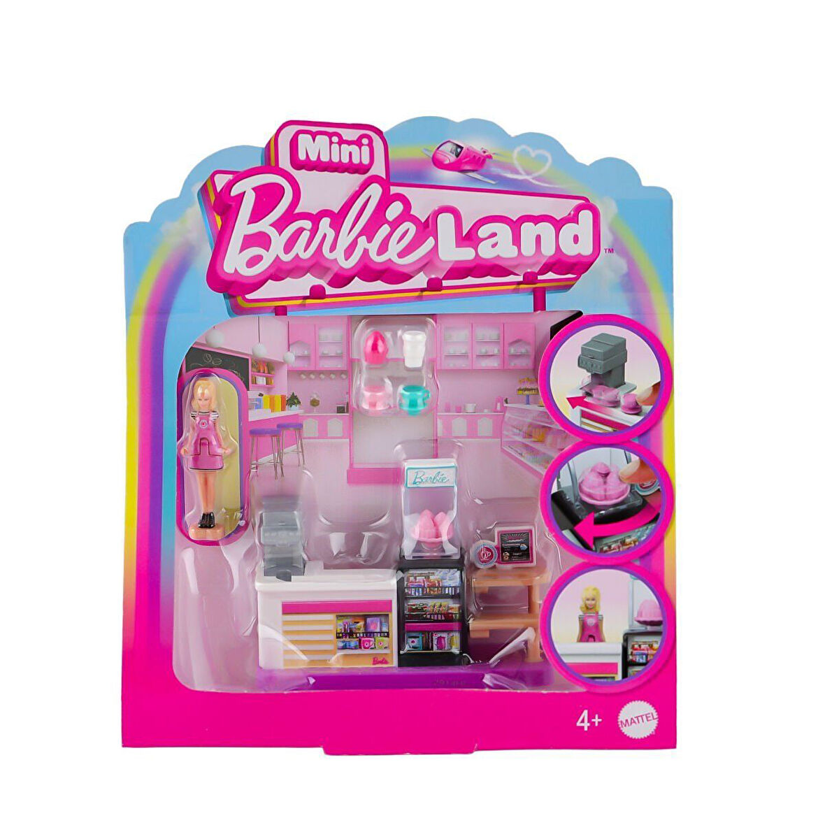 JCR29 Mini Barbieland Bebek ve Oyun Seti Serisi