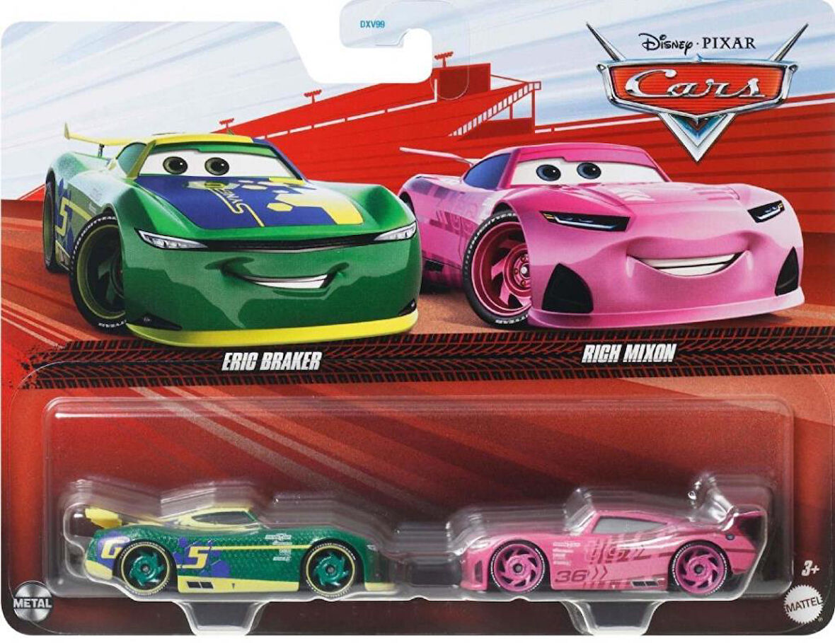 Cars İkili Karakter Araçlar ERIC BRAKER - RICH MIXON JDH51