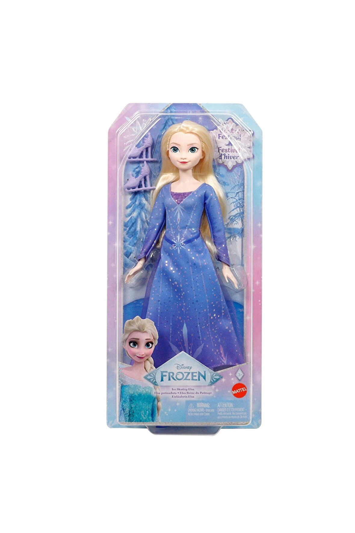 DİSNEY Frozen Fashion Dolls - Ice Skating Elsa JBG53