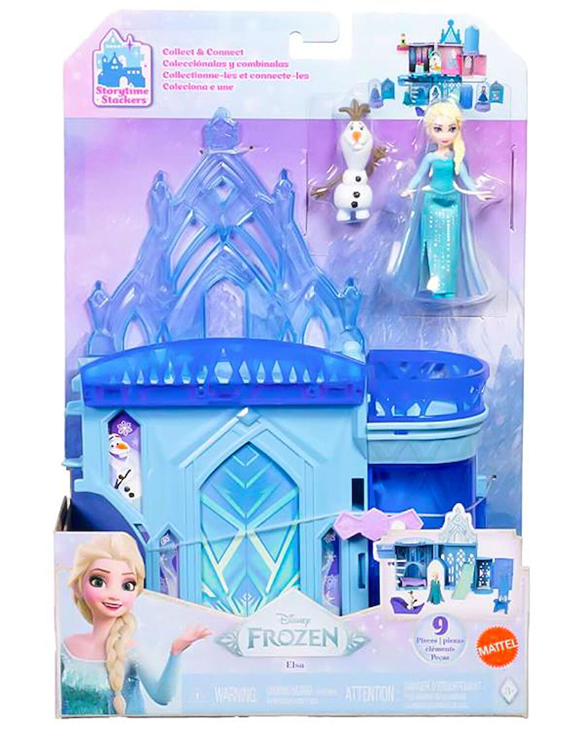 Disney Frozen Karlar Ülkesi Elsa ve Buzdan Sarayı Oyun Seti JDP63