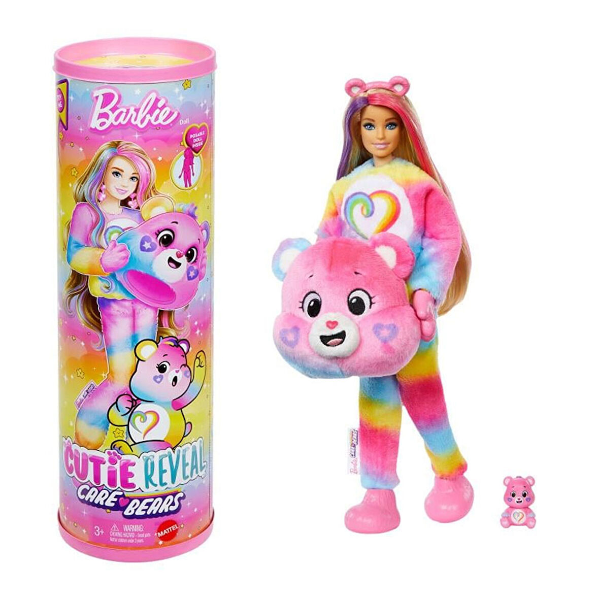 Barbie Cutie Reveal Care Bear Serisi Bebek 2 Seri  JFV59-JFV60