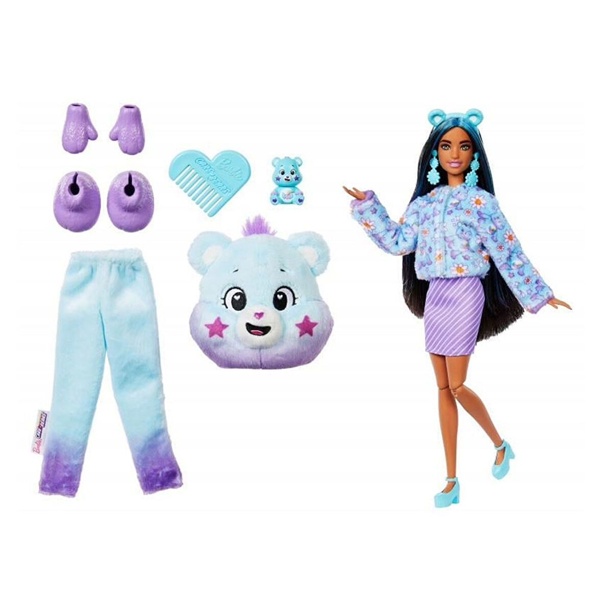 Barbie Cutie Reveal Care Bear Serisi Bebek 2 Seri  JFV59-JFV61
