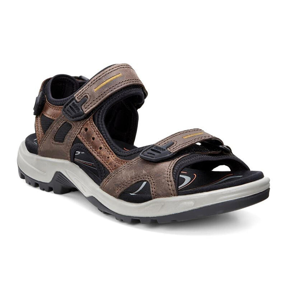 Erkek Sandalet 69002455379 Ecco Onroads M Cocoa Brown Black