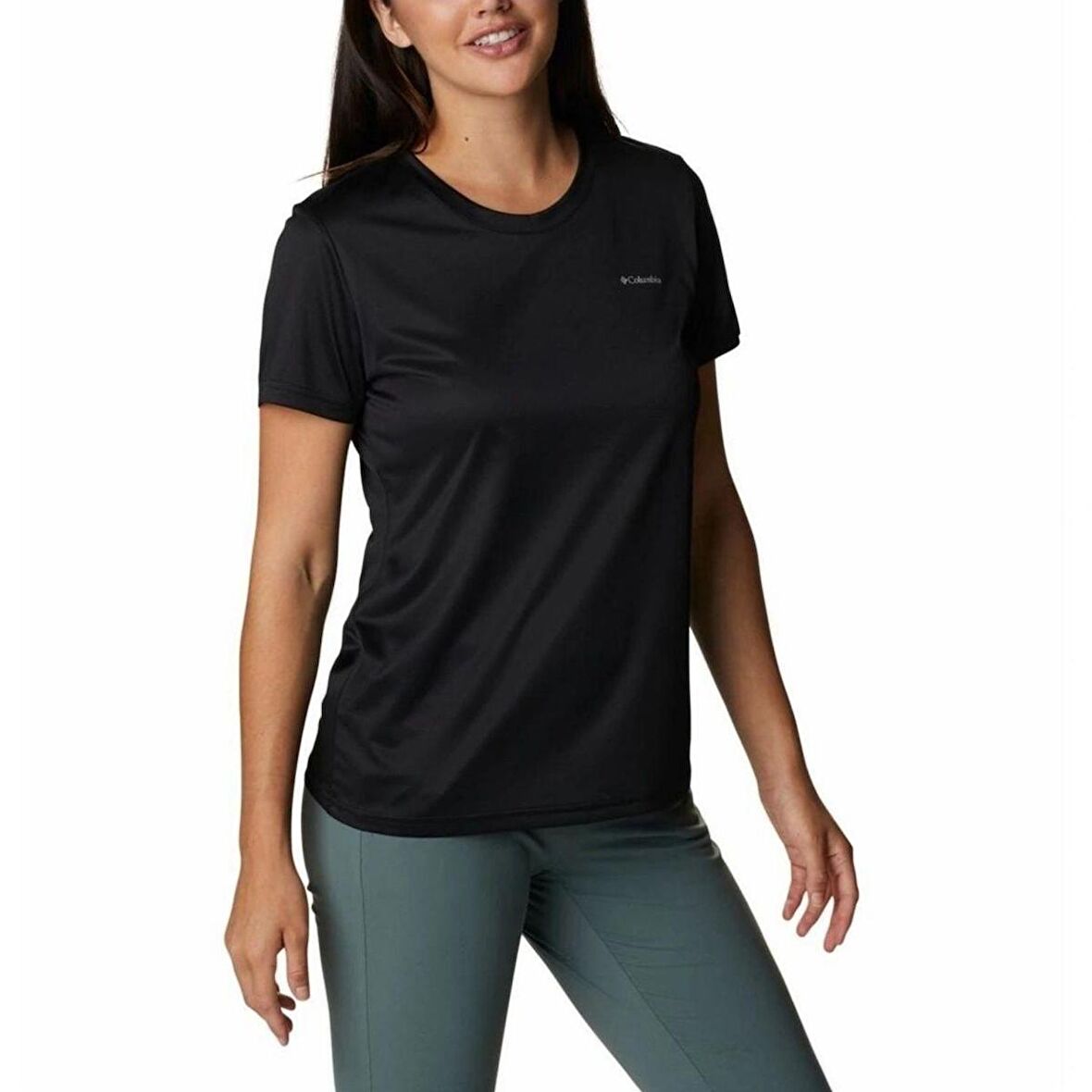 Columbia Hike™ SS Crew Siyah T-shirt