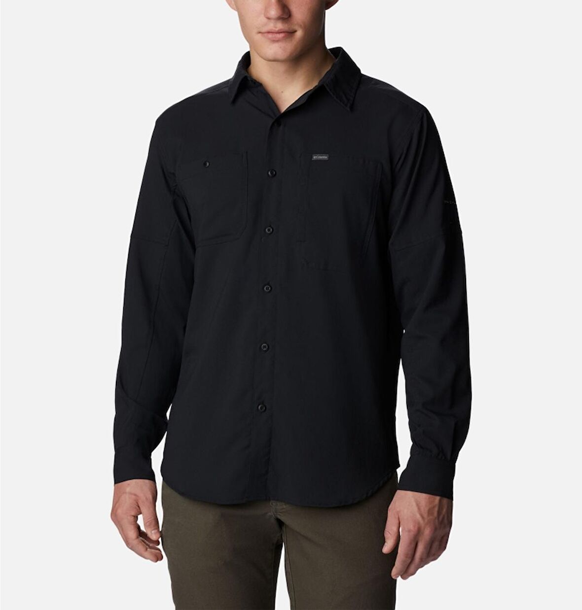 Columbia Silver Ridge Utility Lite Long Sleeve Erkek Uzun Kollu Gömlek AM1683-010