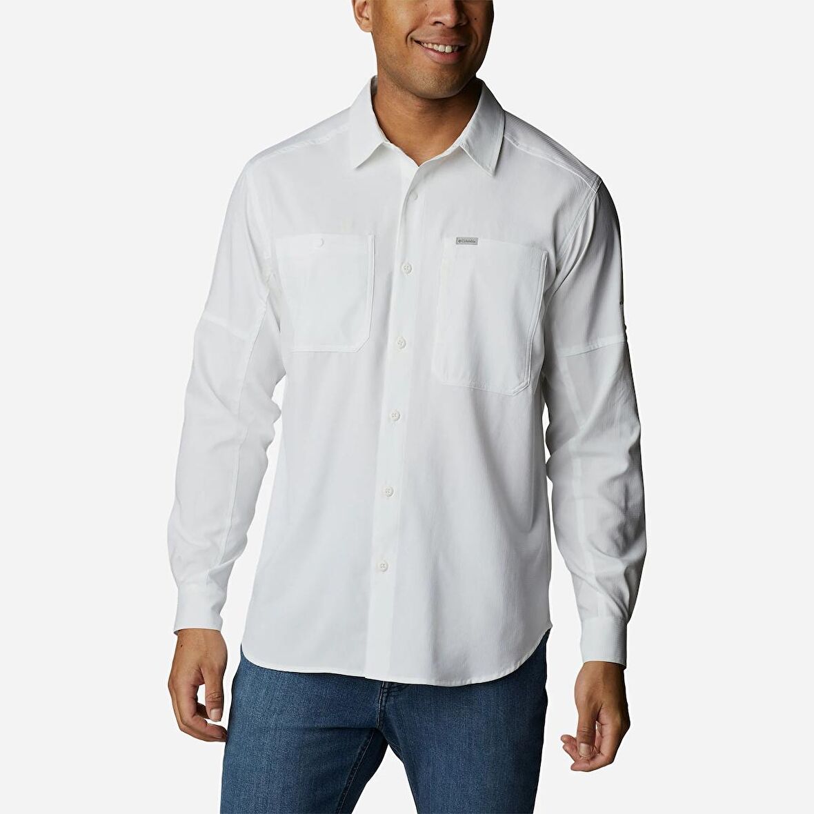 Columbia Am1683 Silver Ridge Utility Lite Long Sleeve Erkek Gömlek