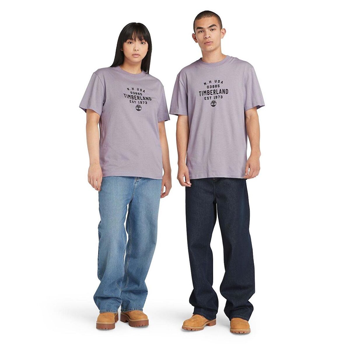 Timberland Front Graphic Short Sleeve Tee Erkek T-Shirt TB0A5UF7EG71