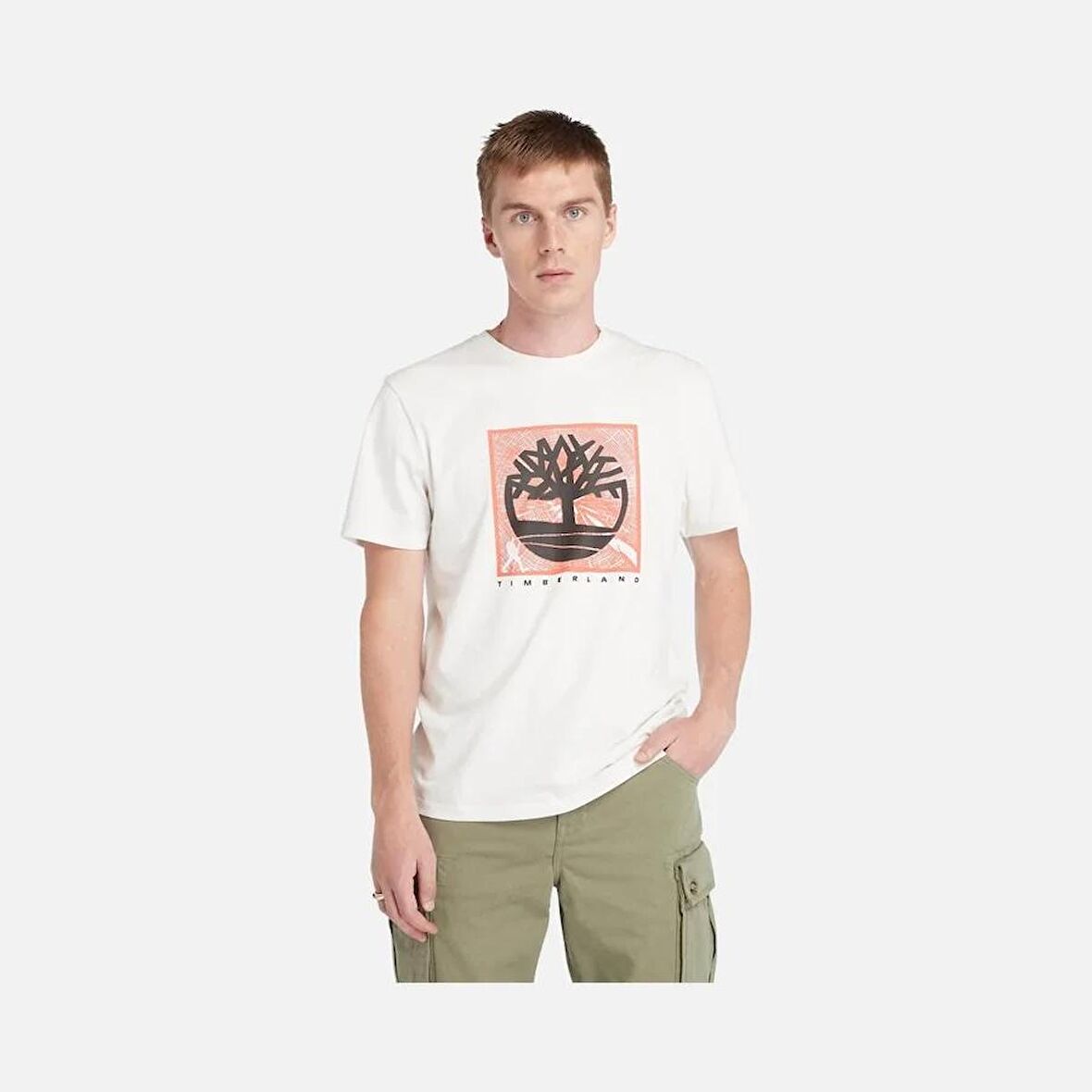 Timberland Erkek Tişört Front Graphic